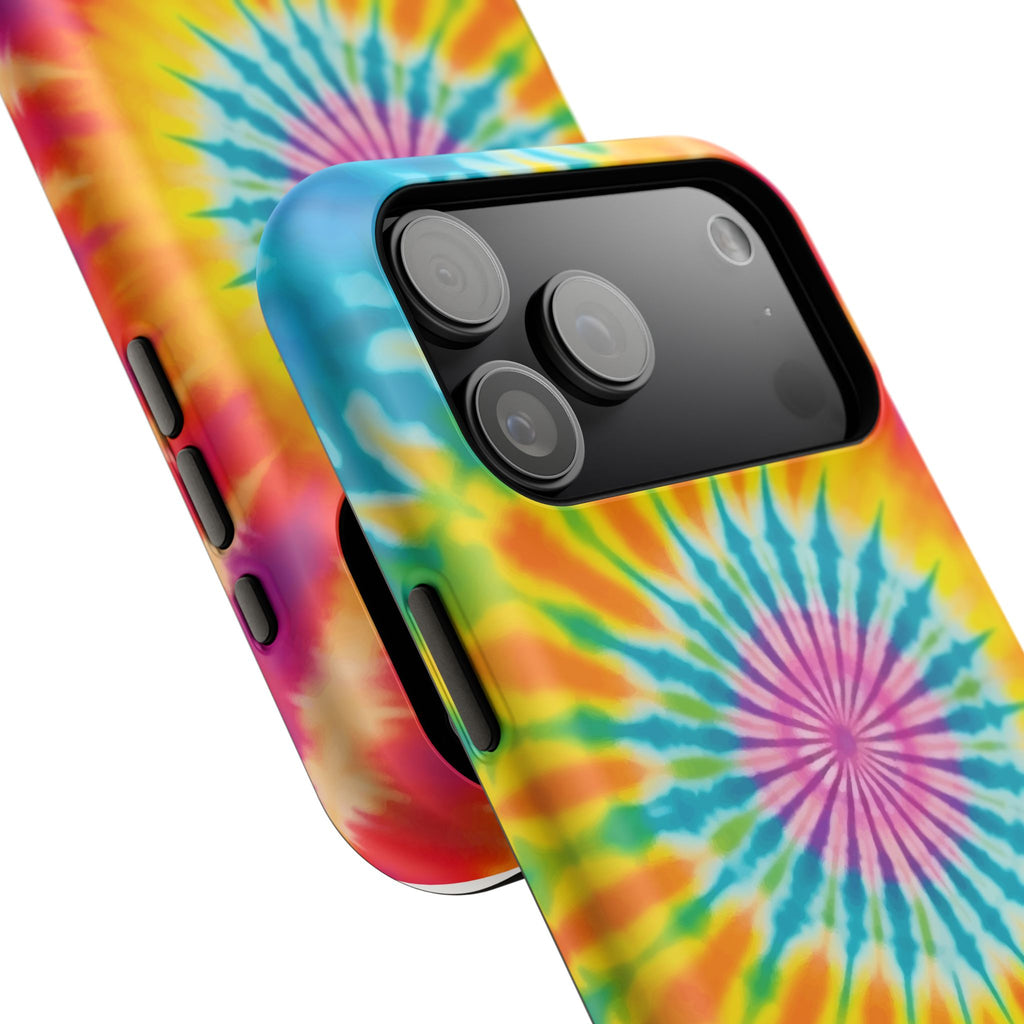 Colorful Tie-Dye Impact-Resistant Phone Case