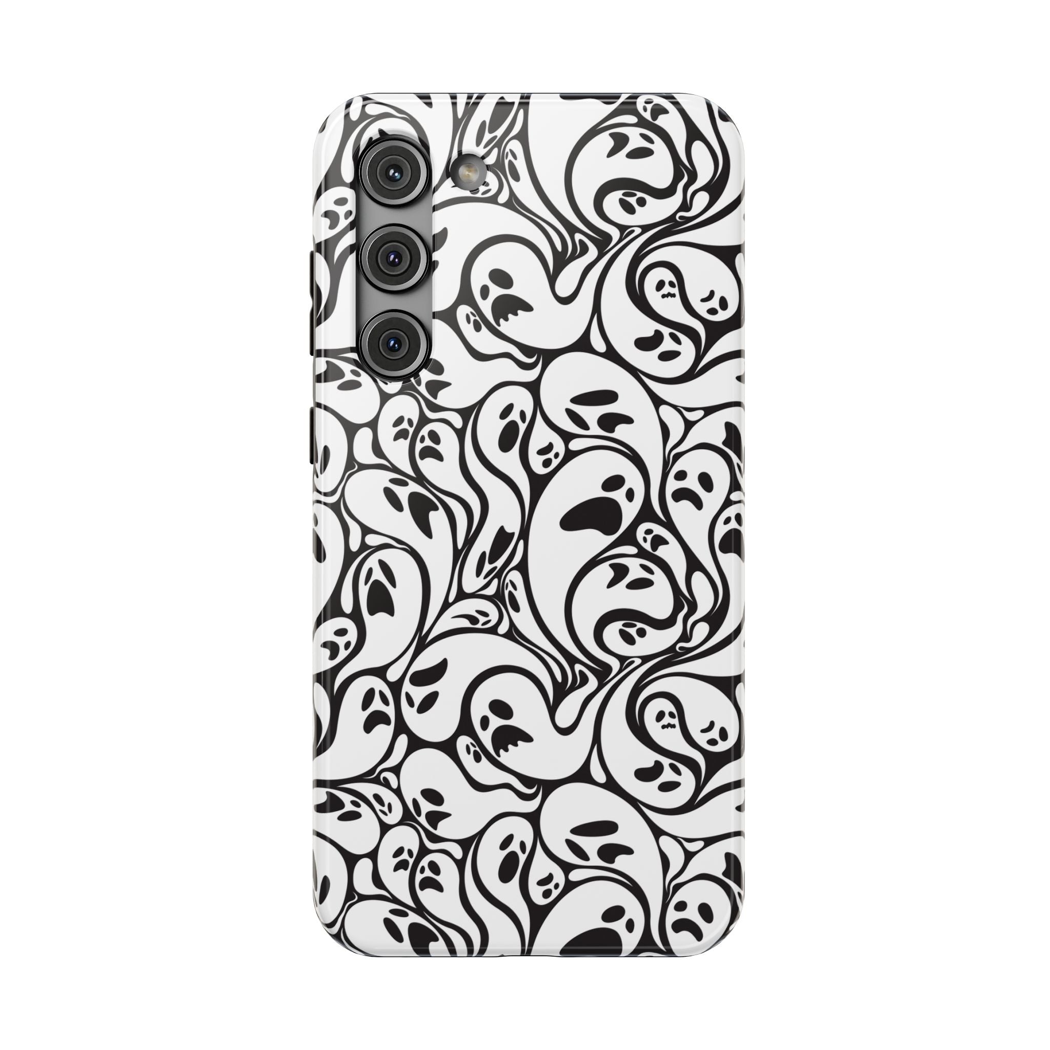 Halloween Ghostly Vibes Impact-Resistant Phone Case