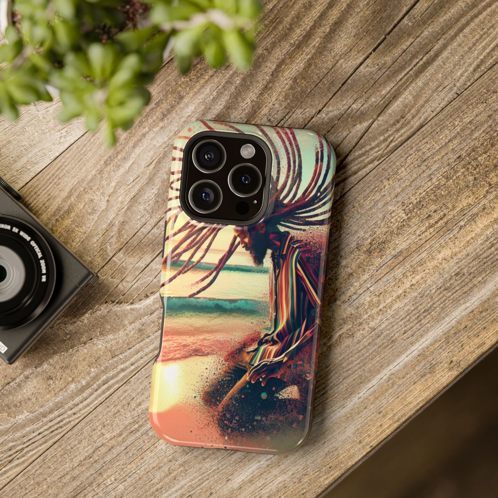 Impact Resistant Phone Case - Preying at Sunset