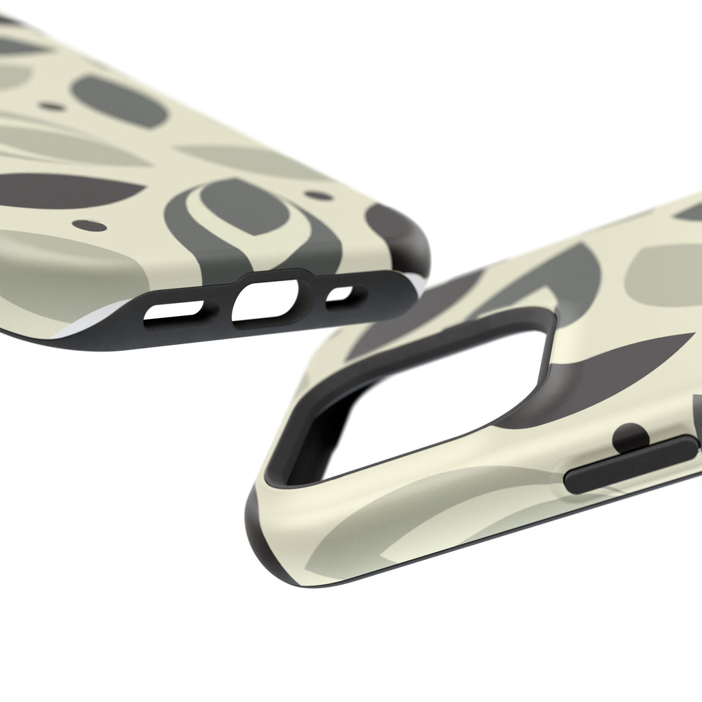 Modern Leaf Impact-Resistant Phone Cases
