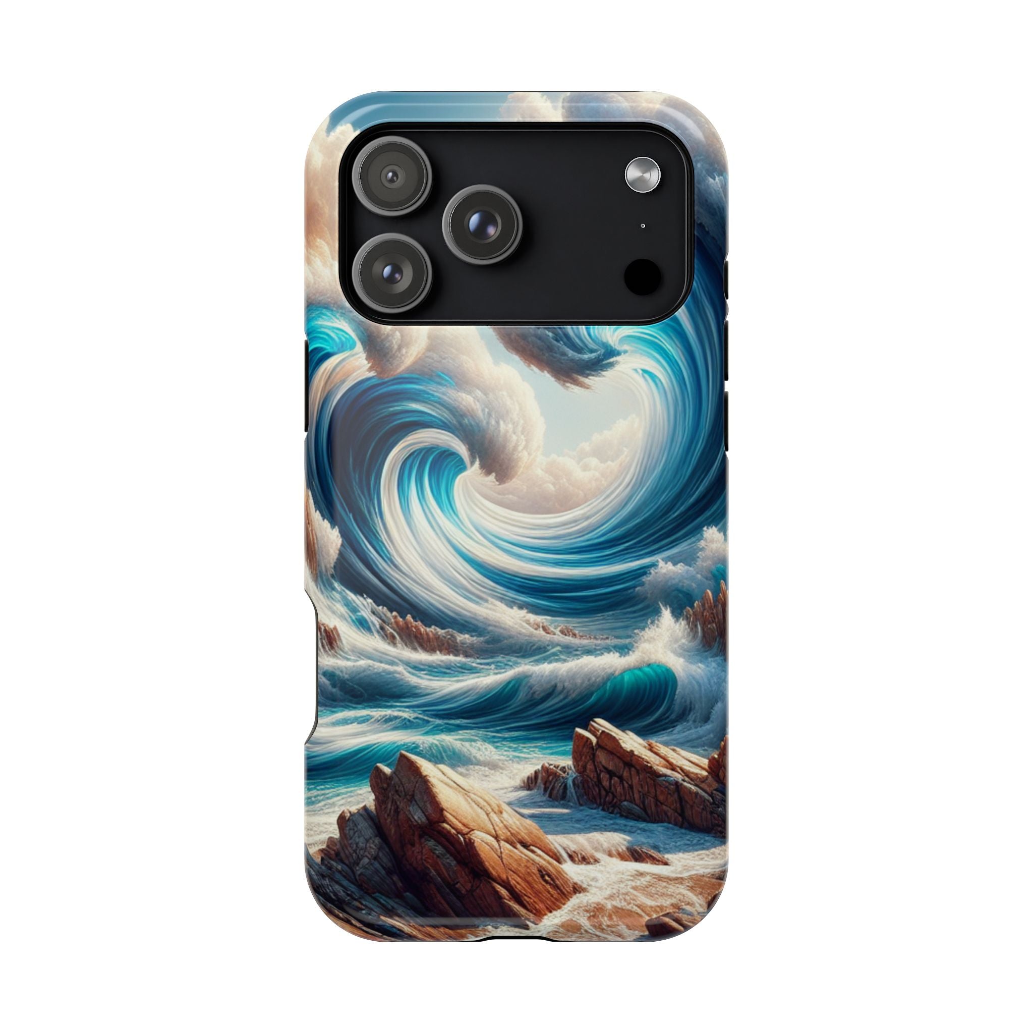 Ocean Wave Impact Resistant  Phone Case