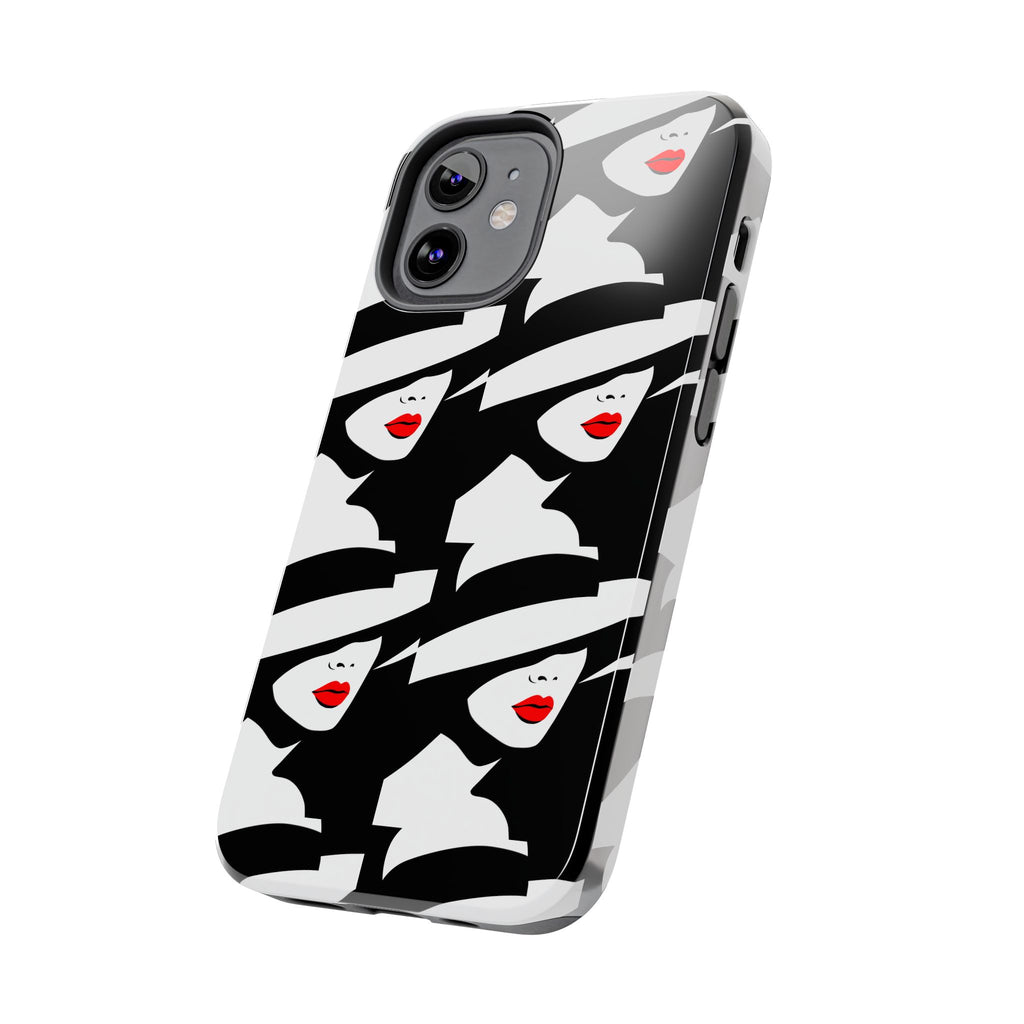 Retro Chic Tough Phone Case