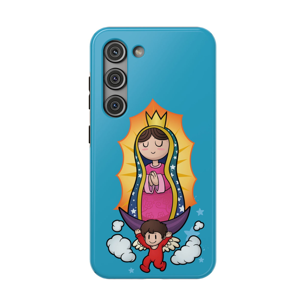 Phone Case — Cute Our Lady of Guadalupe Design (Impact-Resistant)