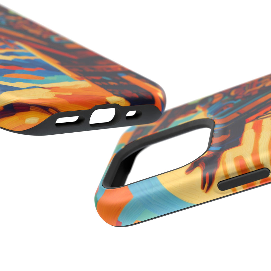 Impact Resistant Phone Case Sombrero Man Art