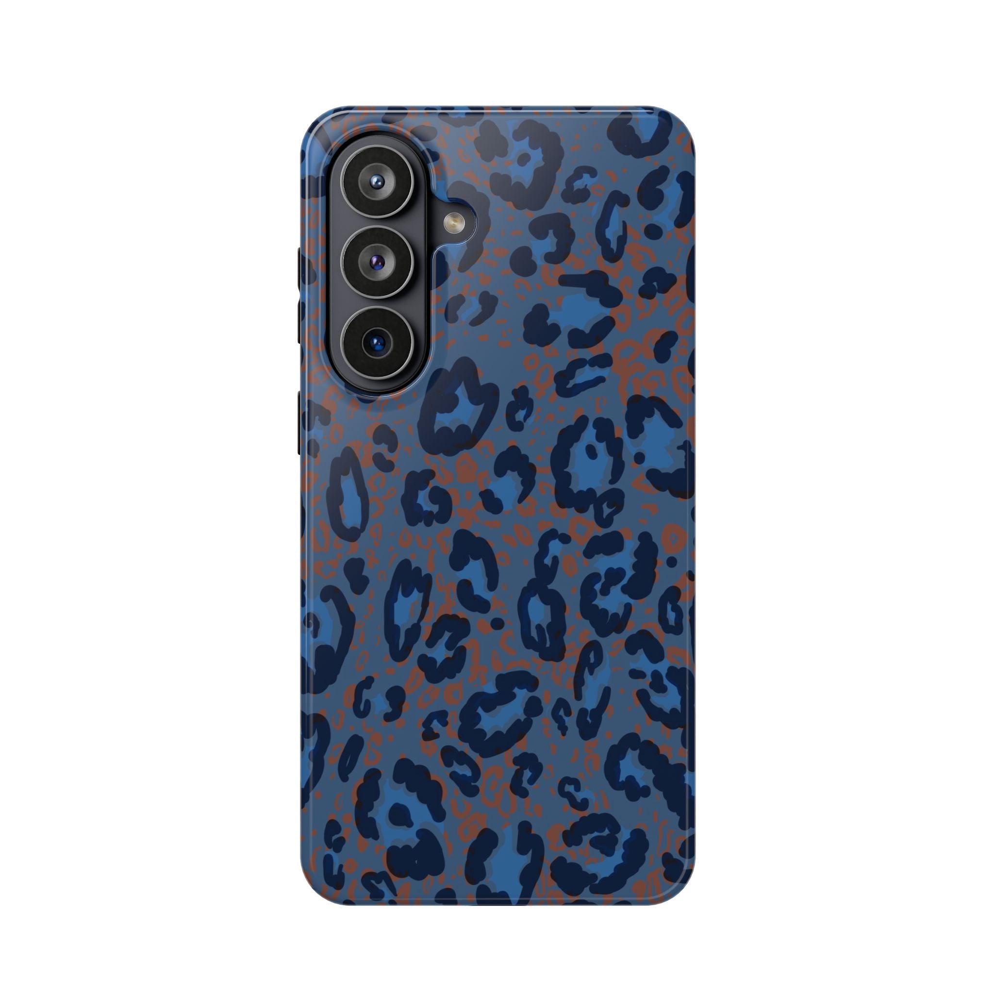 Leopard Print Phone Case, Impact-Resistant