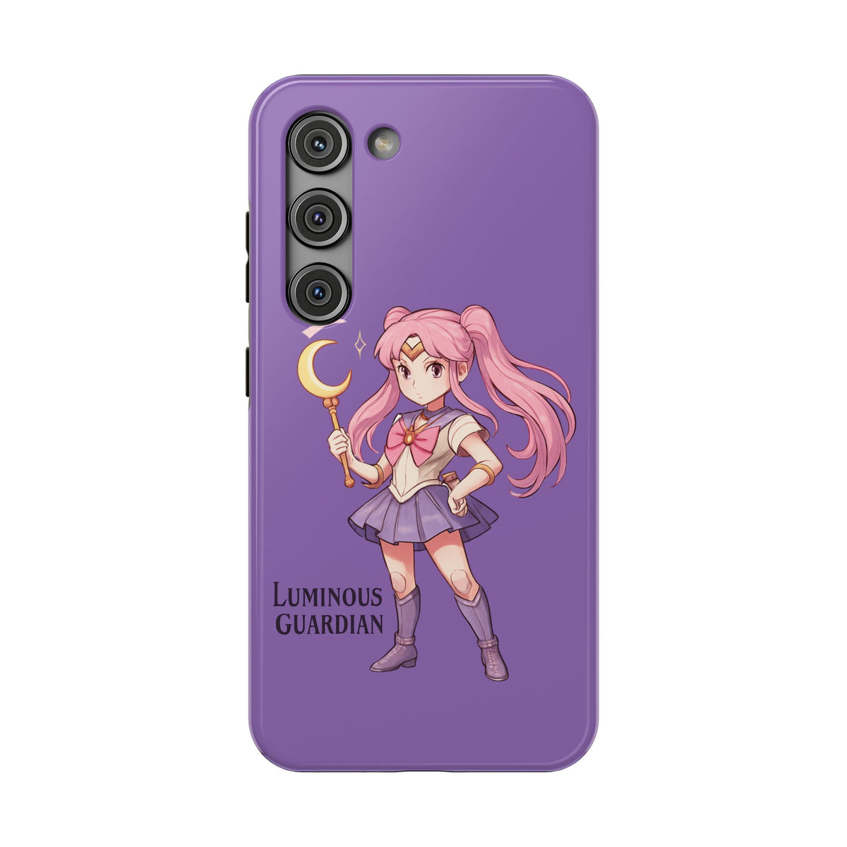 Luminous Guardian Phone Case, Impact-Resistant