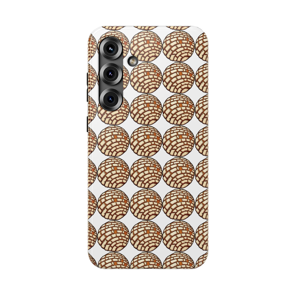 Concha Pattern Impact-Resistant Phone Case — Mexican Sweet Bread Design