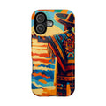 Impact Resistant Phone Case Sombrero Man Art