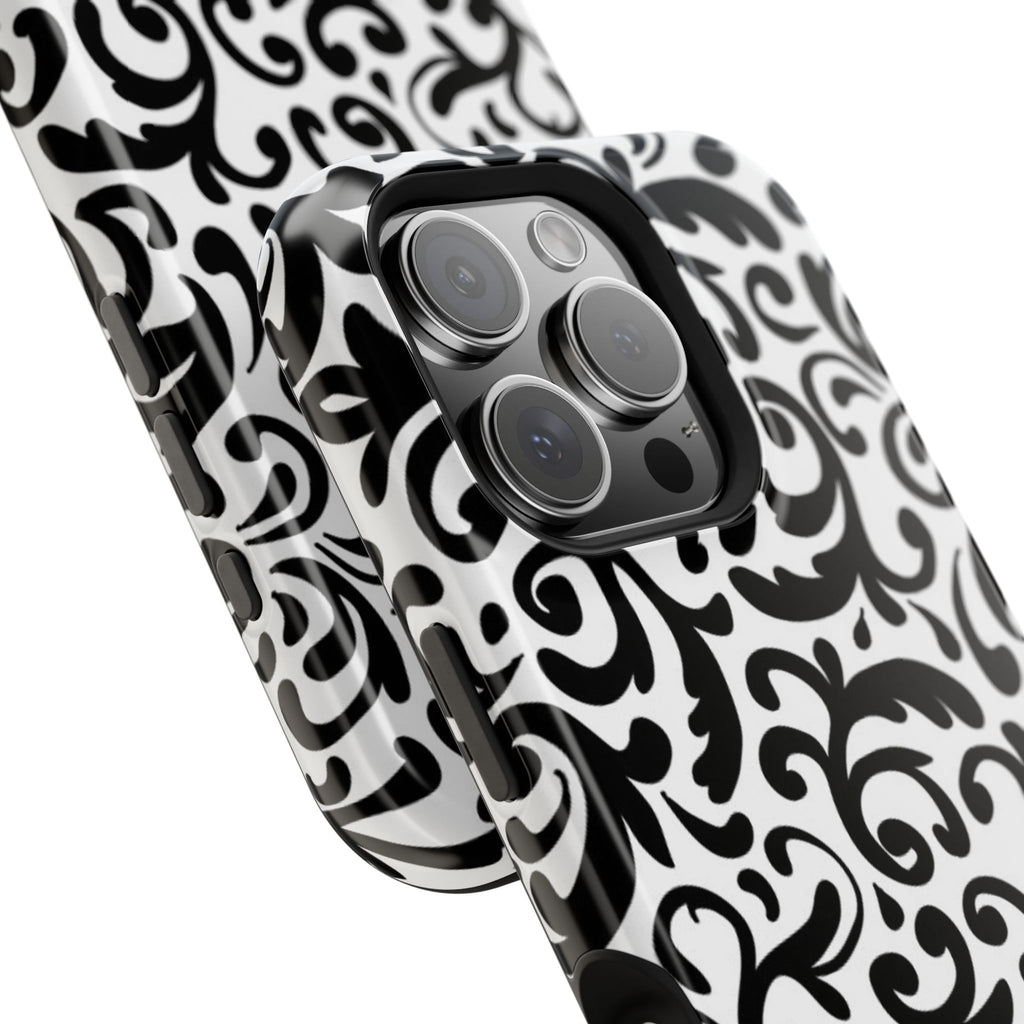 Stylish Black & White Design Phone Case