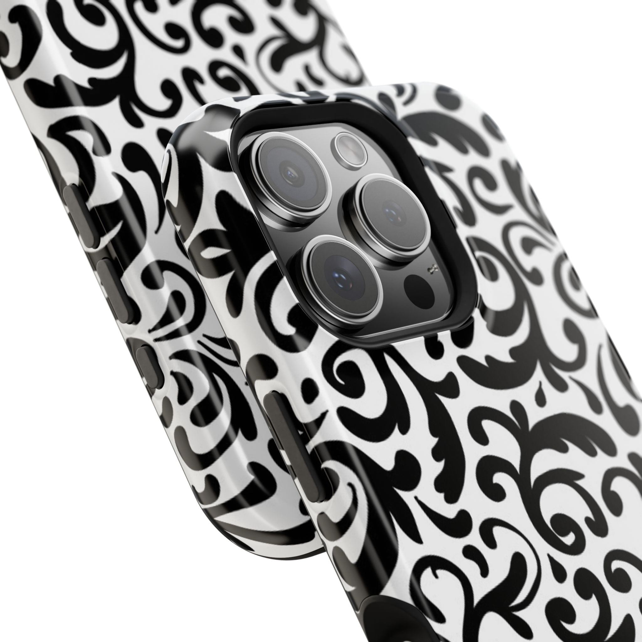Stylish Black & White Design Phone Case