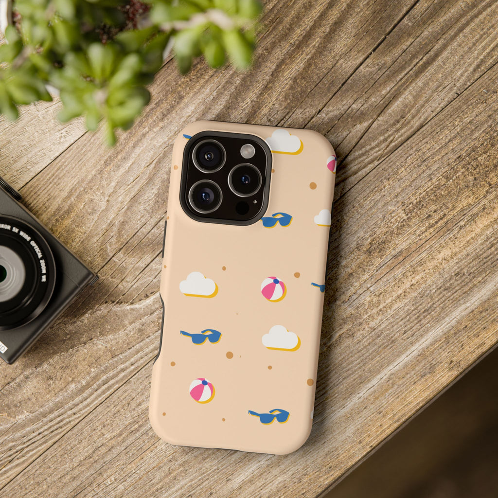 Phone Case: Beach Vibes Impact Resistant