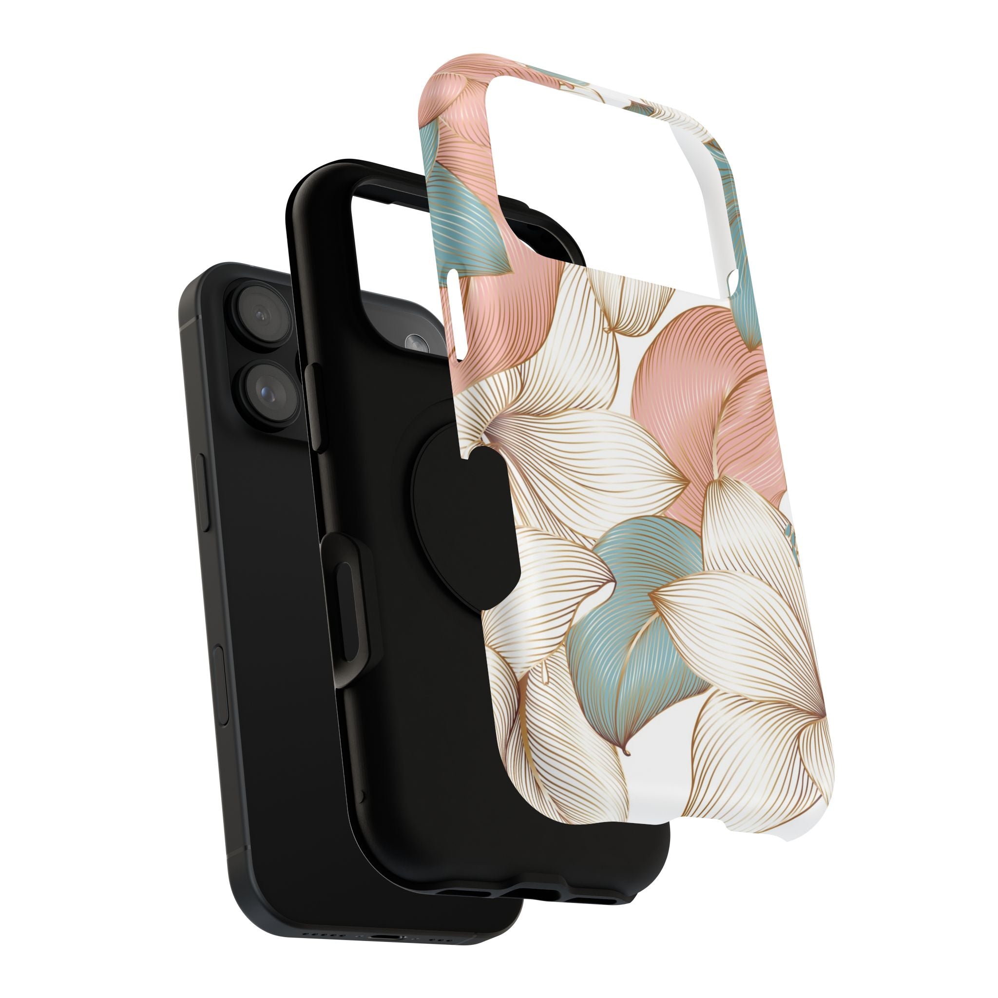 Decorative Phone Cases, Floral Impact-Resistant