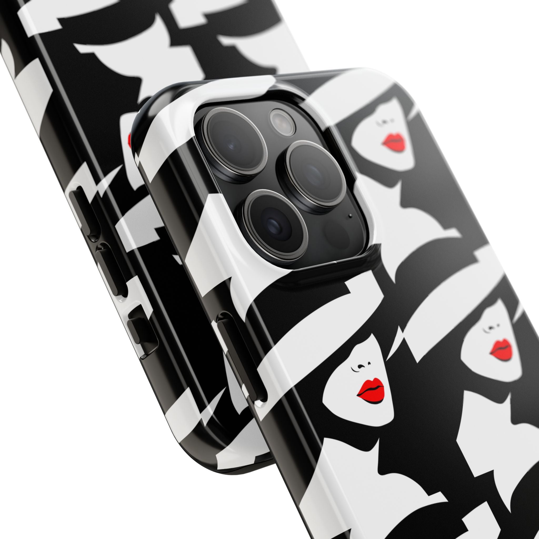 Retro Chic Tough Phone Case