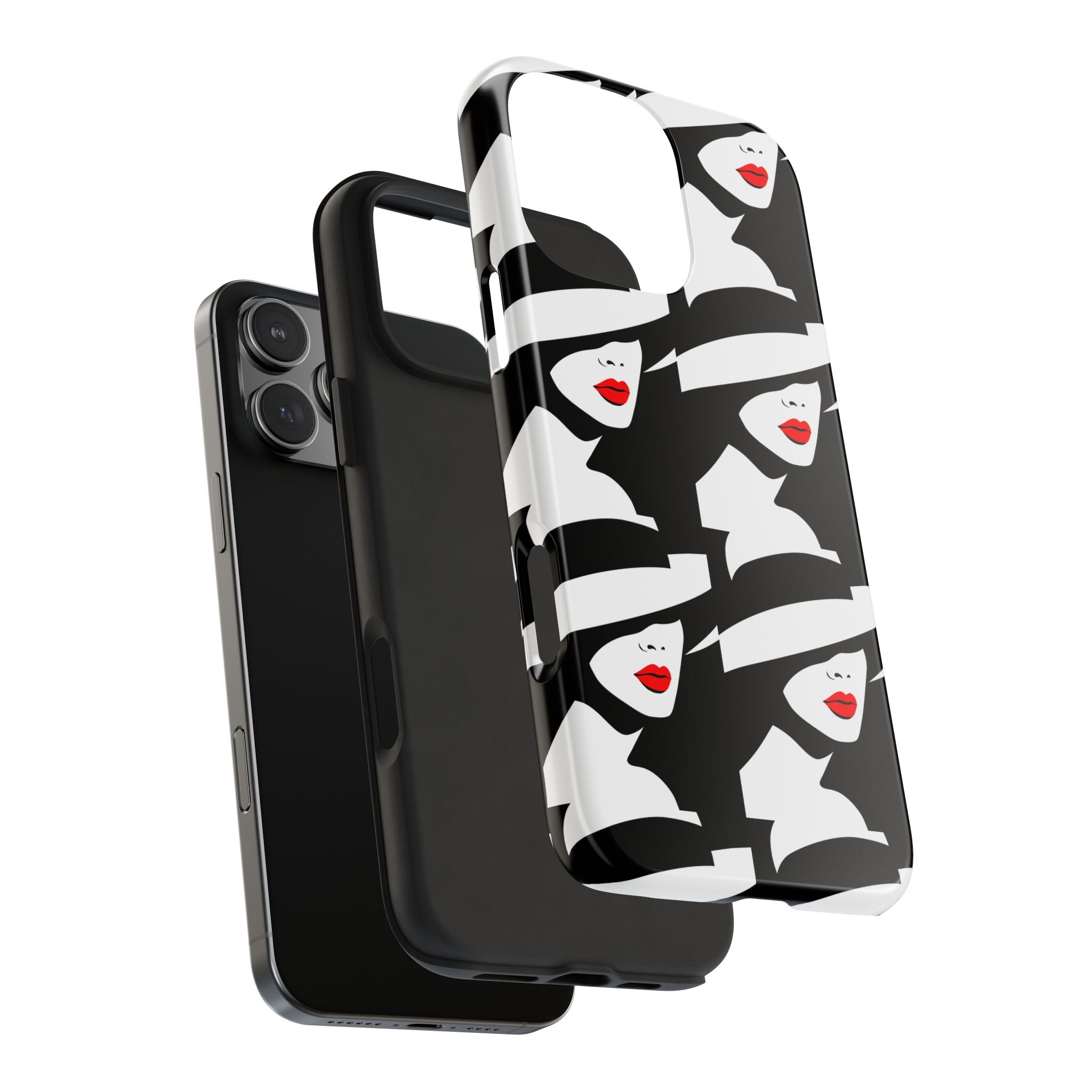 Retro Chic Tough Phone Case