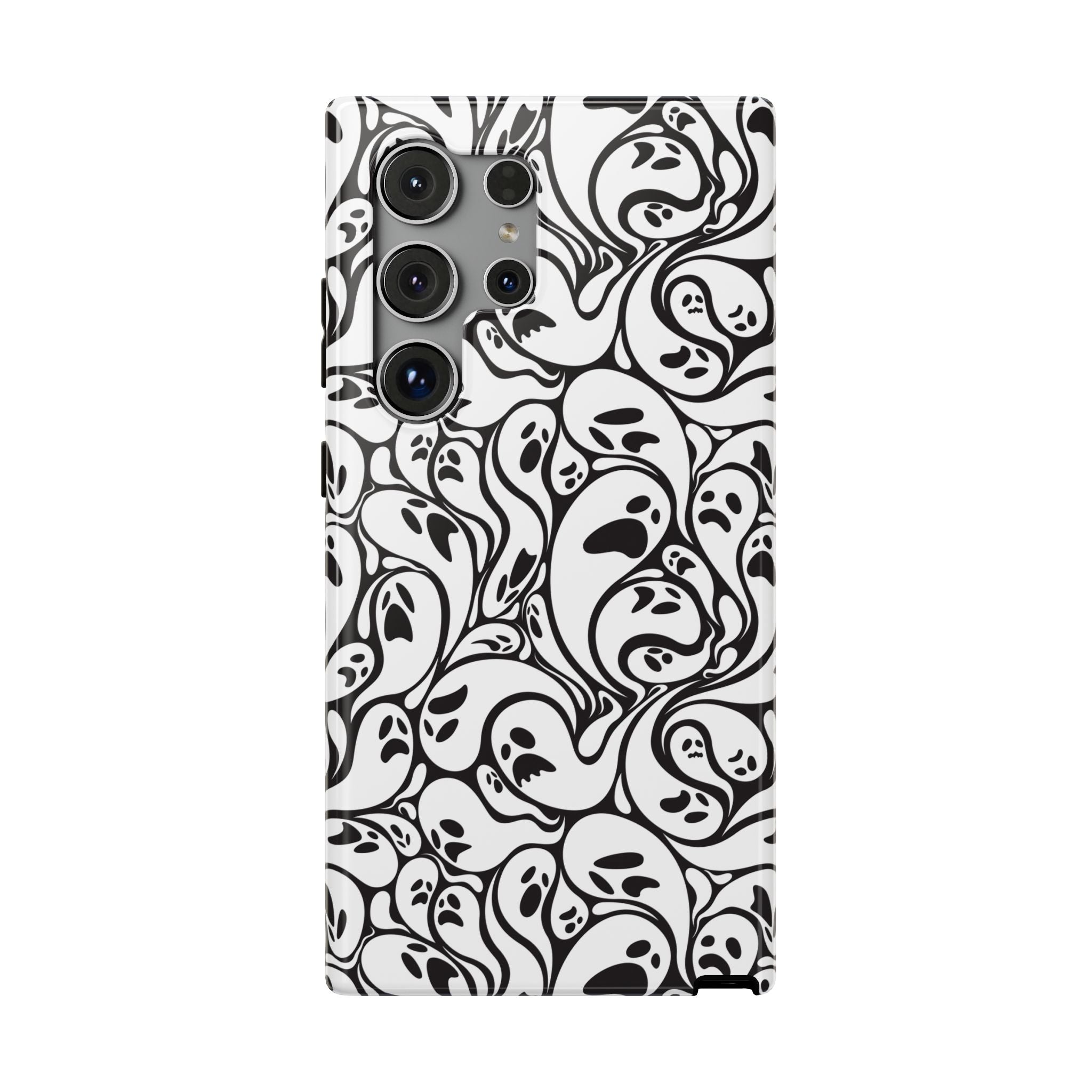 Halloween Ghostly Vibes Impact-Resistant Phone Case