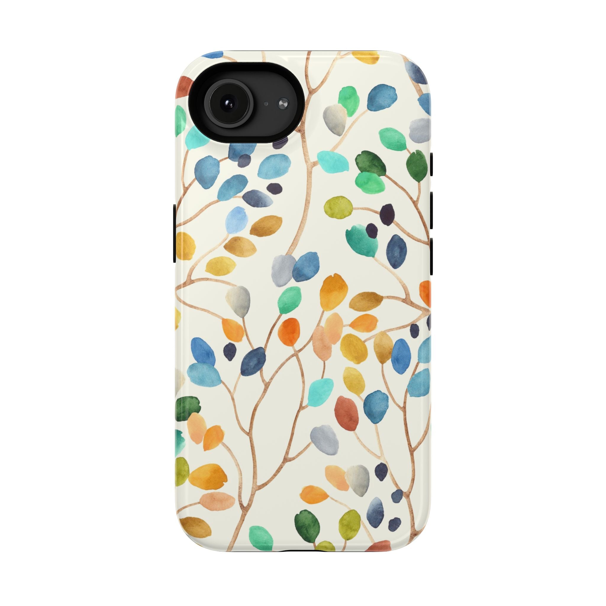 Vibrant Floral Phone Cases Impact-Resistant