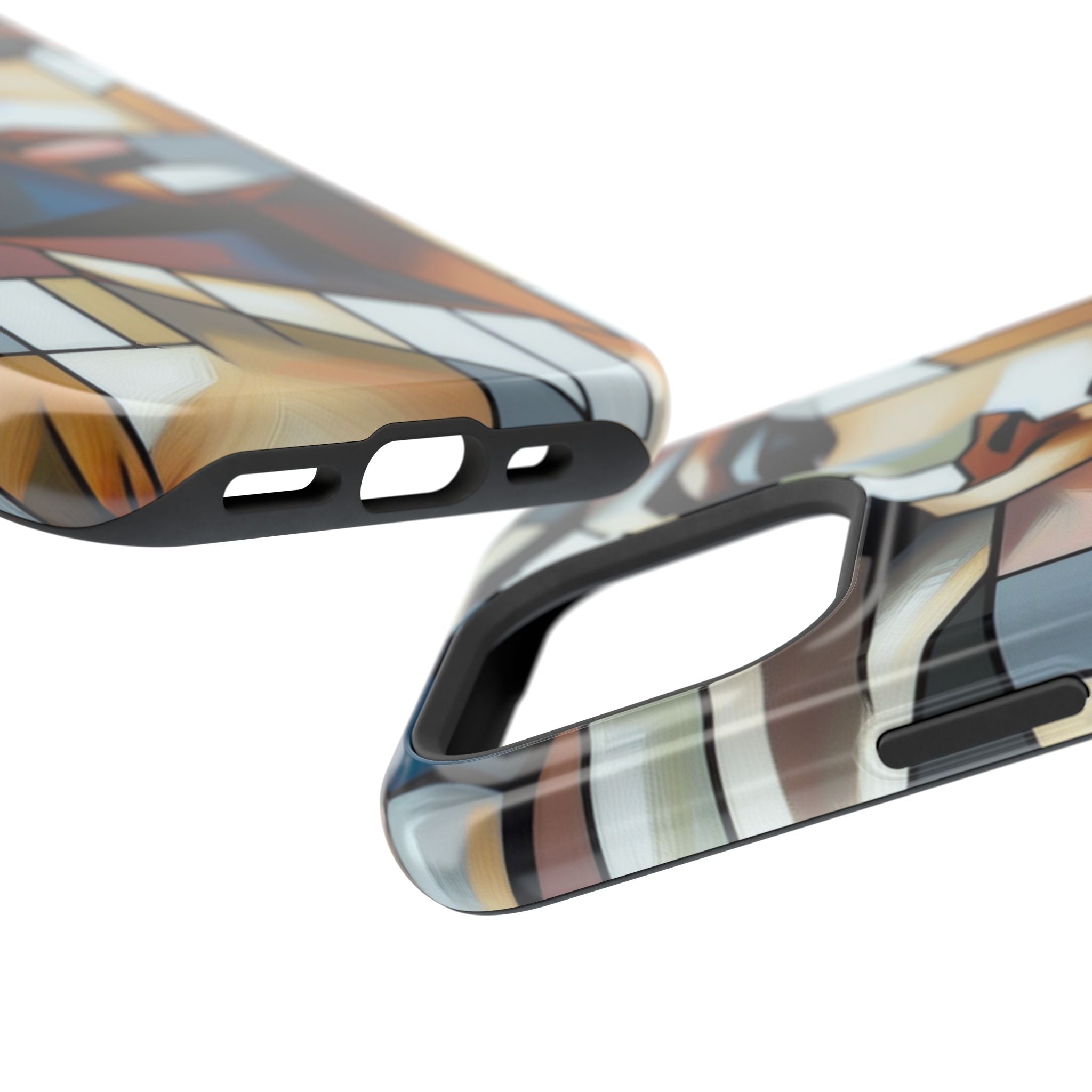Impact Resistant Case - Woman Abstract Design