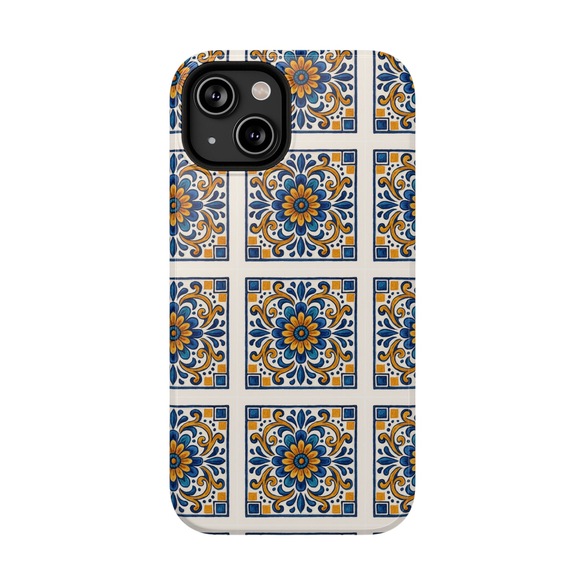 Colorful Floral Phone Case, Durable Impact-Resistant