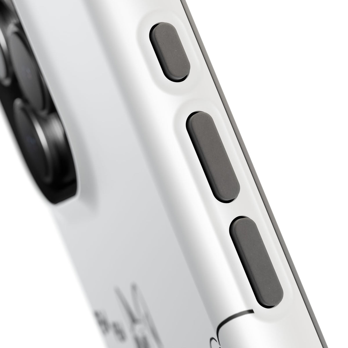 Cat Shooting 'Pew Pew' Phone Case — Impact-Resistant iPhone Cover