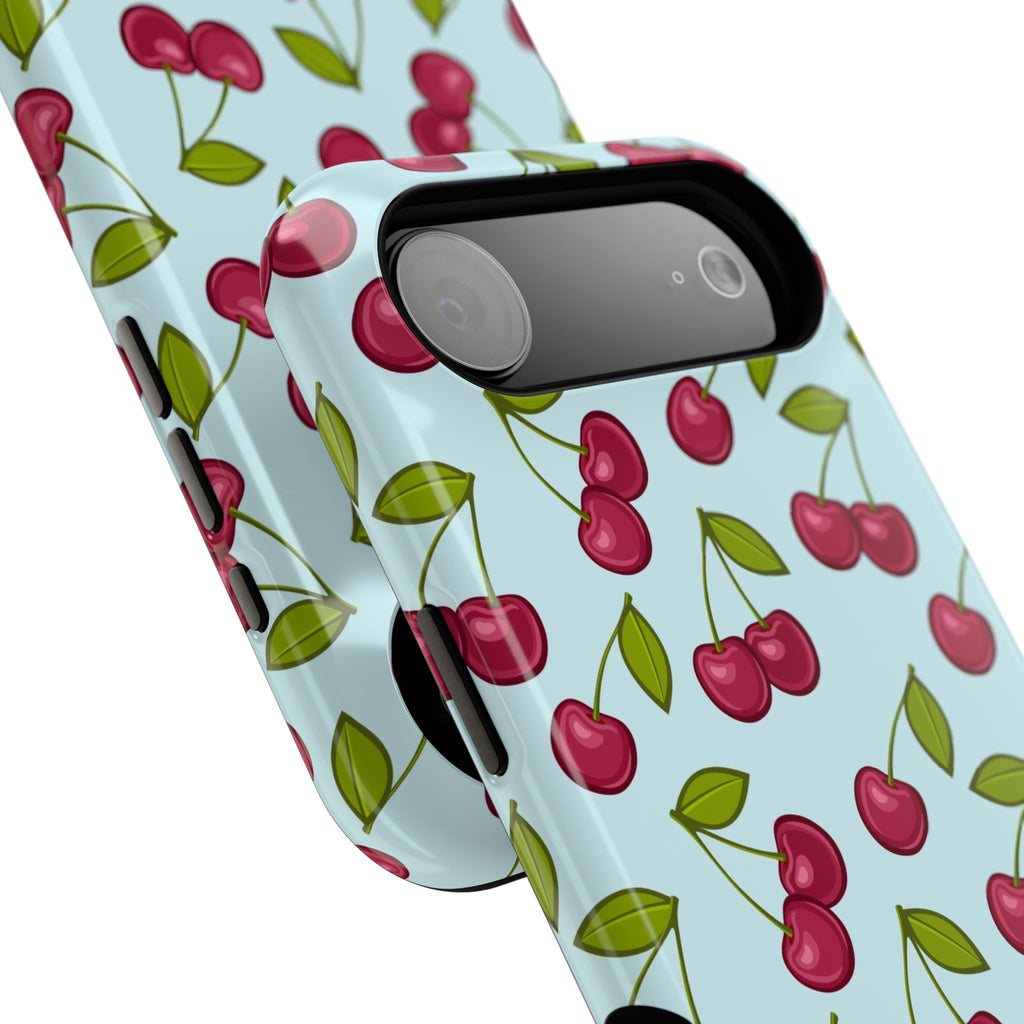 Cherry Pattern Phone Case, Cute Cherry