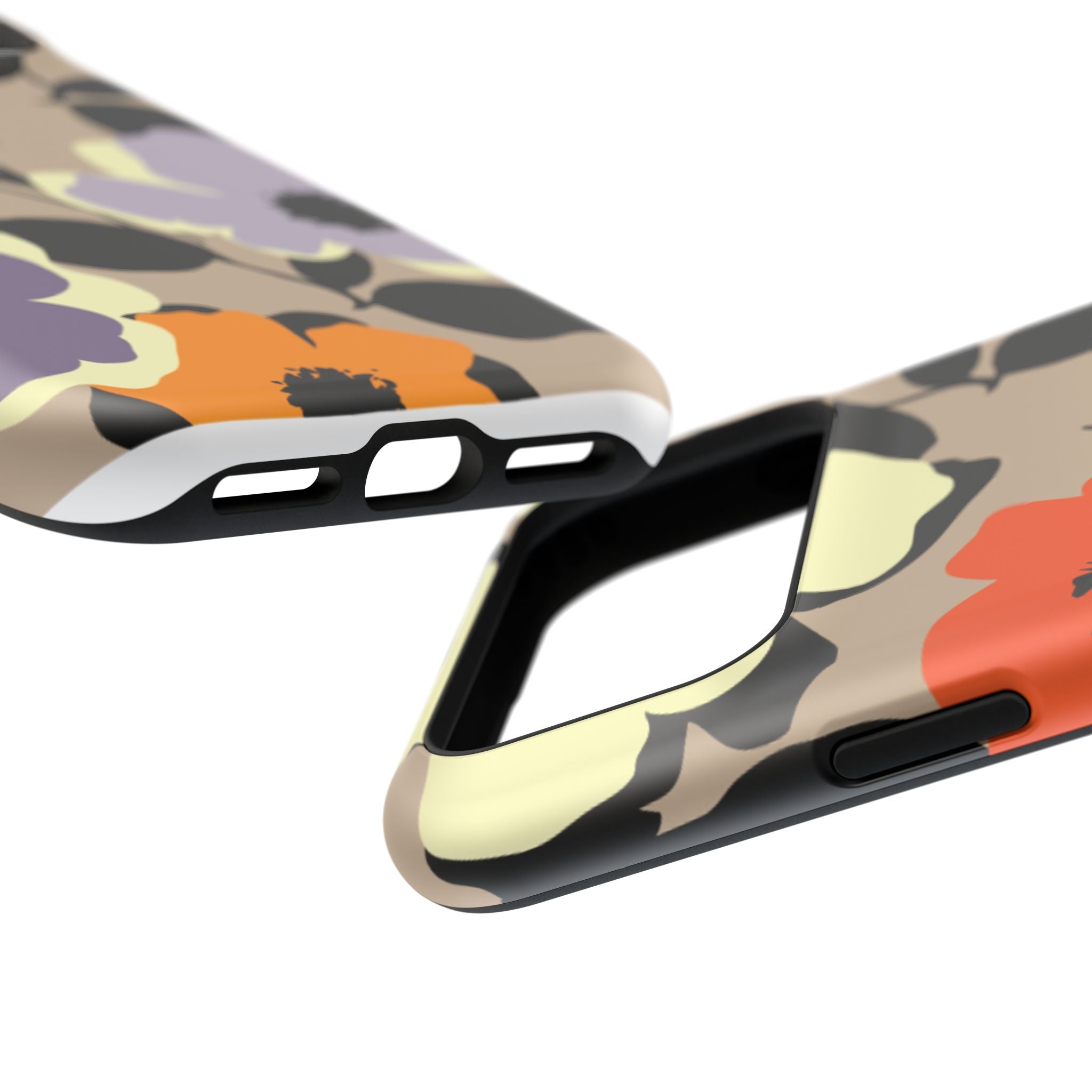 Floral Impact-Resistant Phone Case