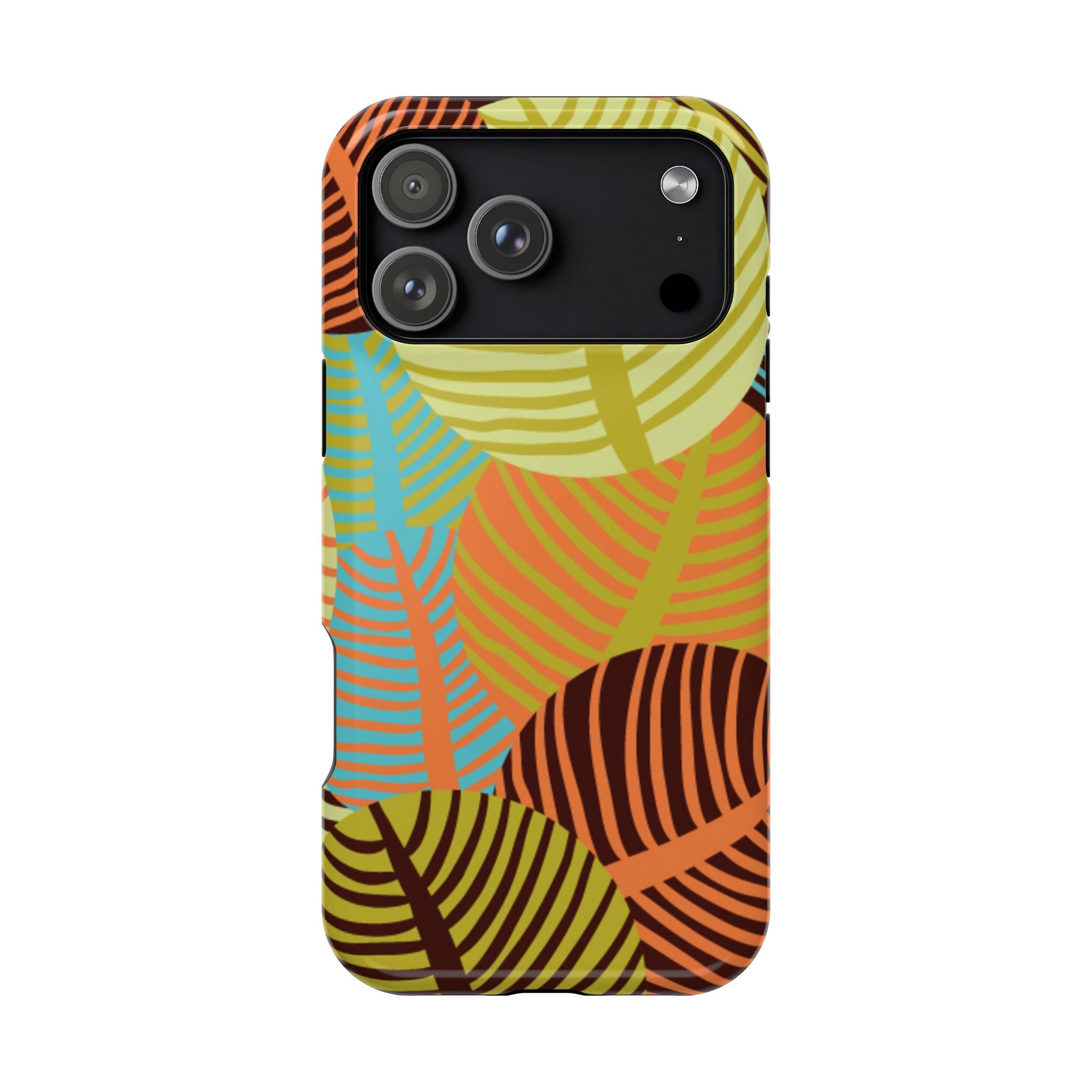 Vibrant Leafy Phone Impact-Resistant Case