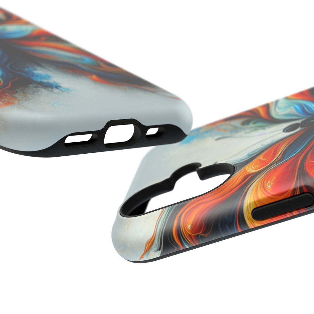 Vibrant Butterfly Impact Resistant Phone Case Unique Gift for Nature Lovers