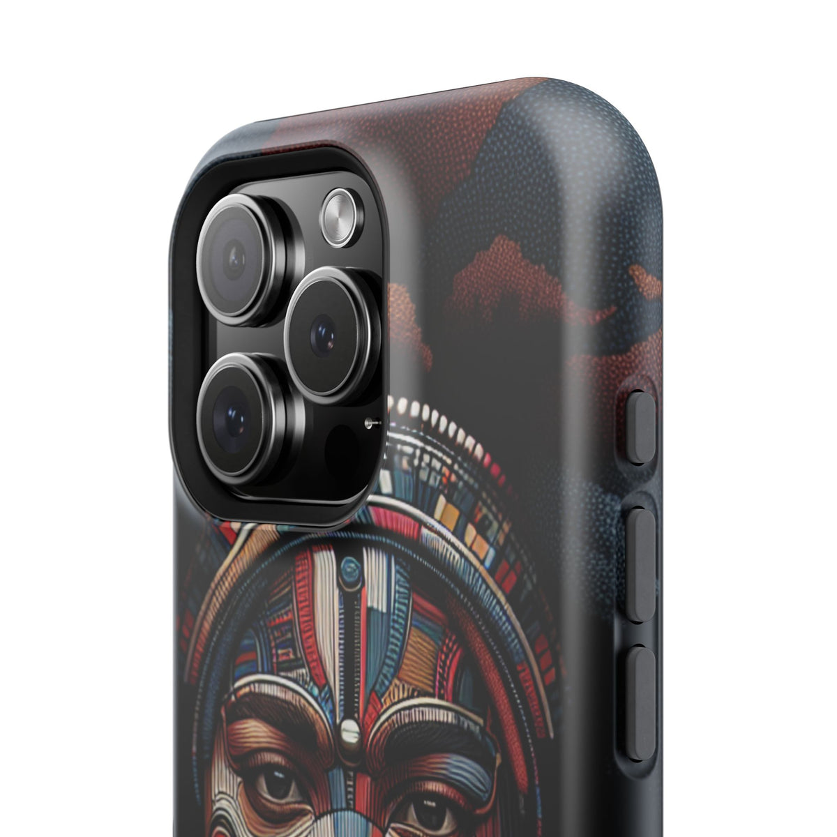 Cultural Art Impact Resistant Phone Case for iPhone/Samsung