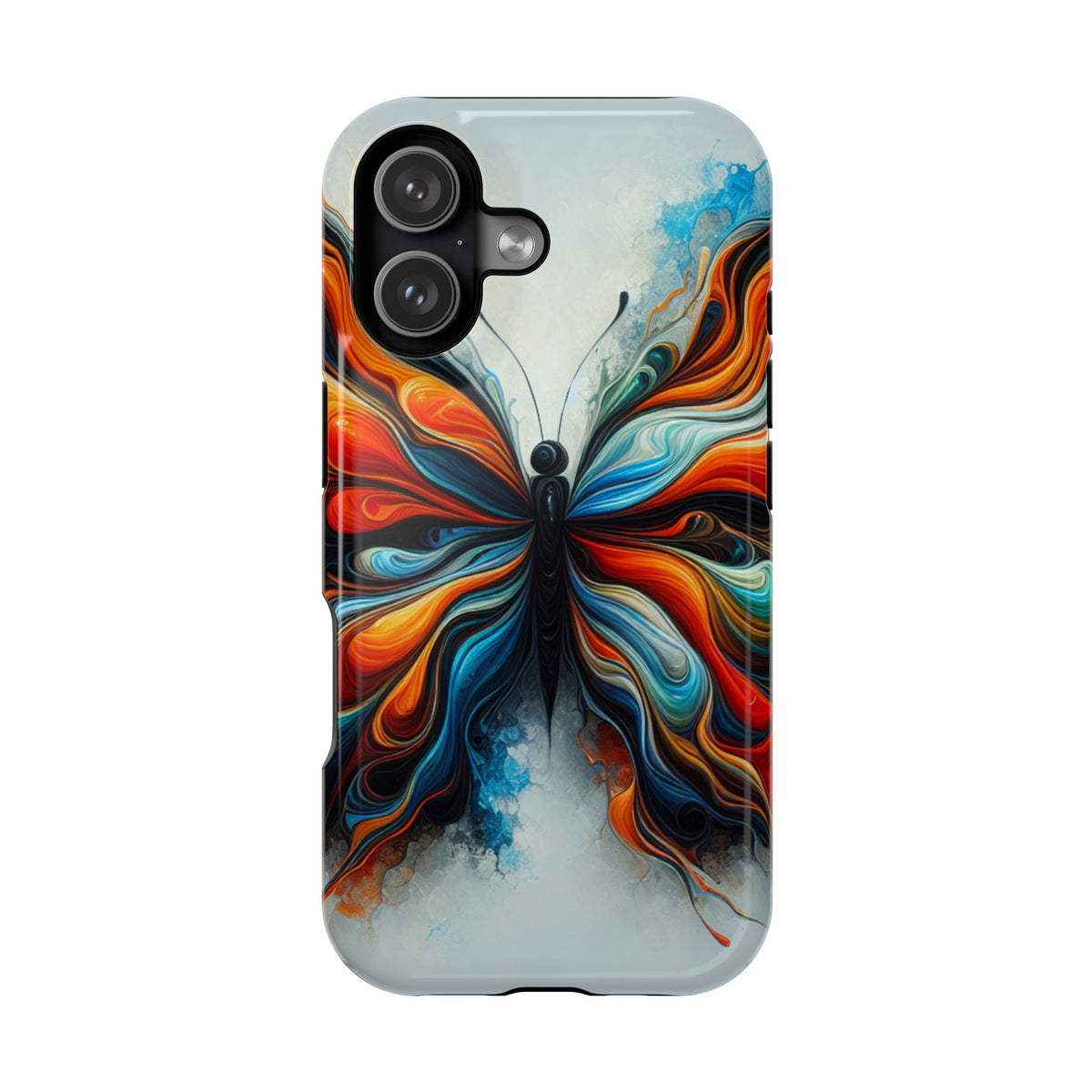 Vibrant Butterfly Impact Resistant Phone Case Unique Gift for Nature Lovers