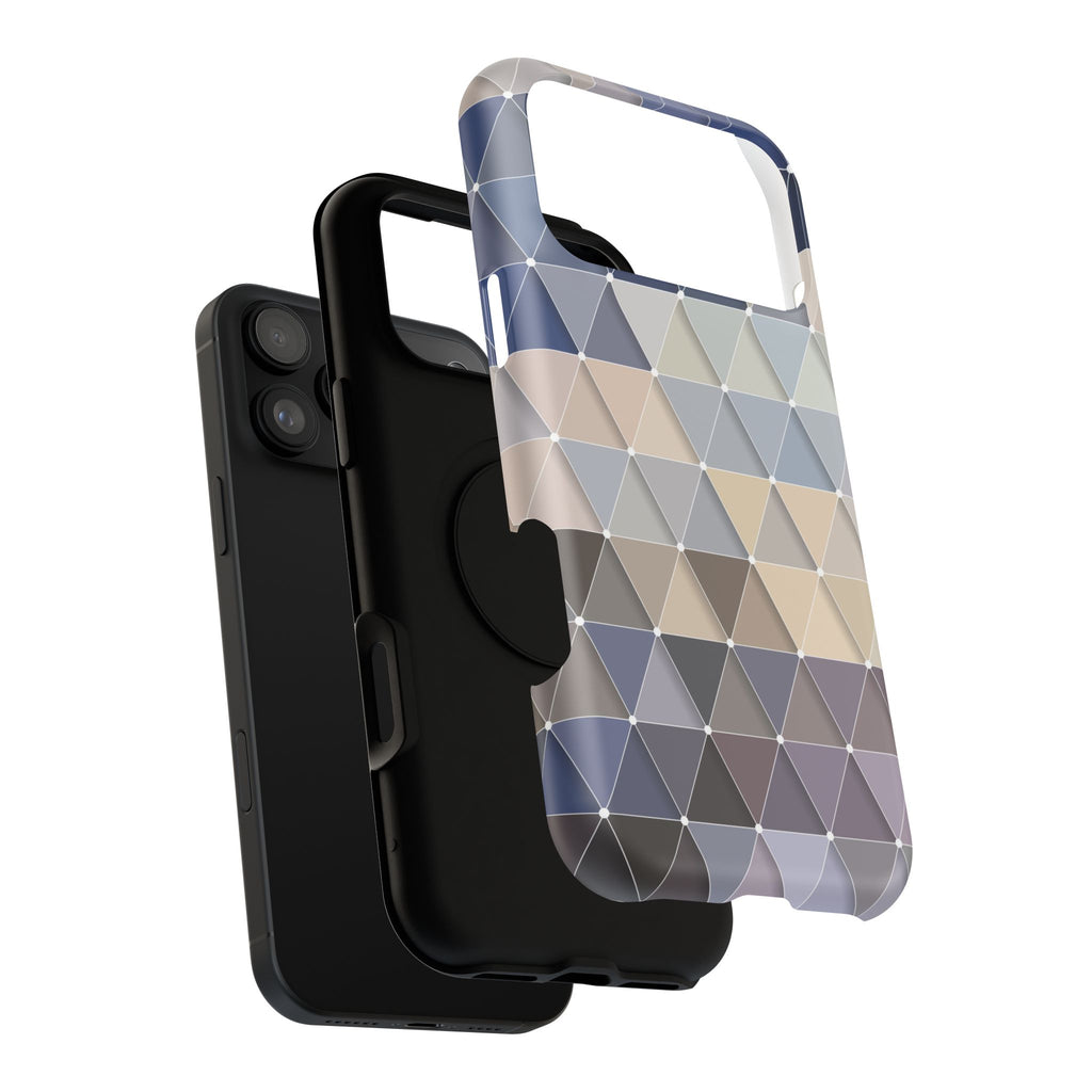 Geometric Phone Case - Stylish Impact-Resistant