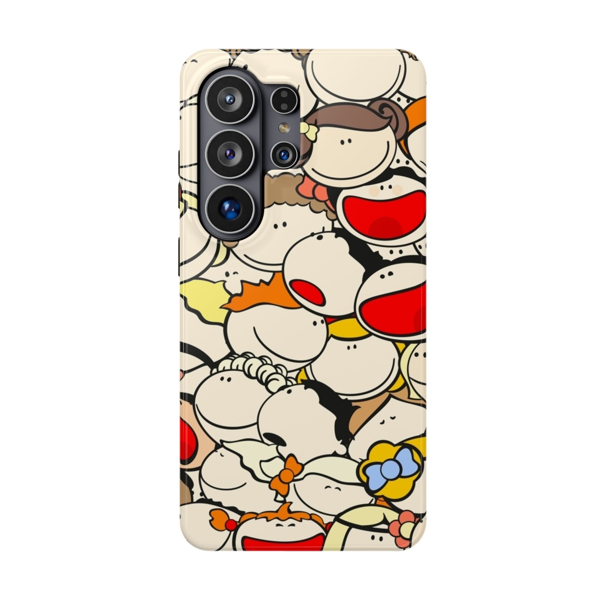 Cartoon Faces Impact-Resistant Phone Case