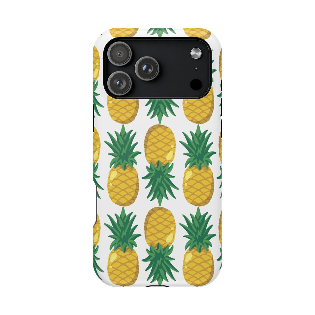 Pineapple Print Phone Case - Impact-Resistant