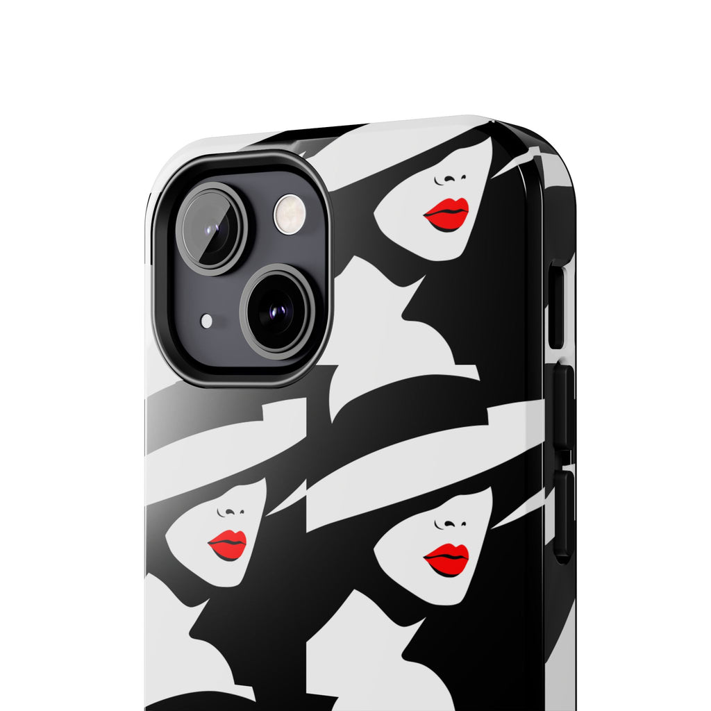 Retro Chic Tough Phone Case