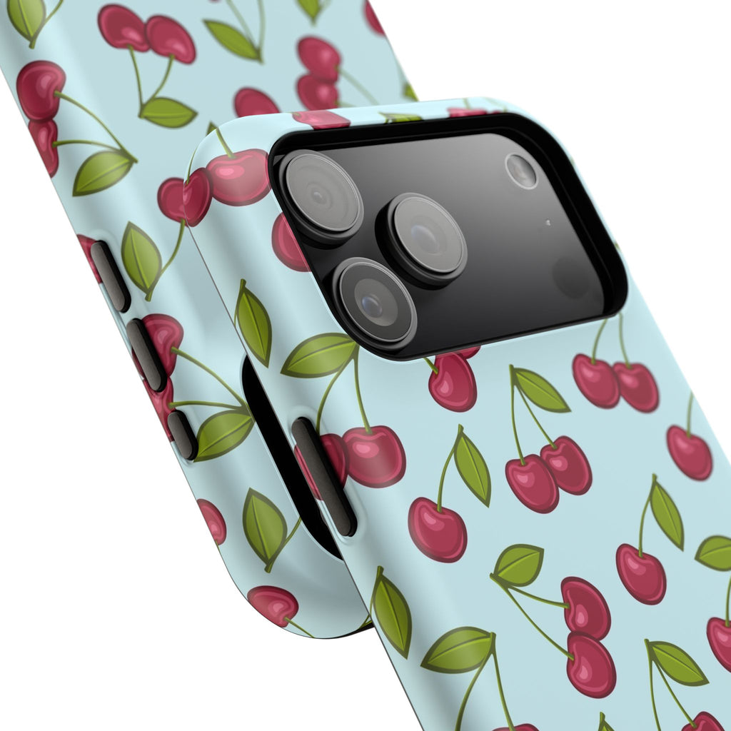 Cherry Pattern Phone Case, Cute Cherry