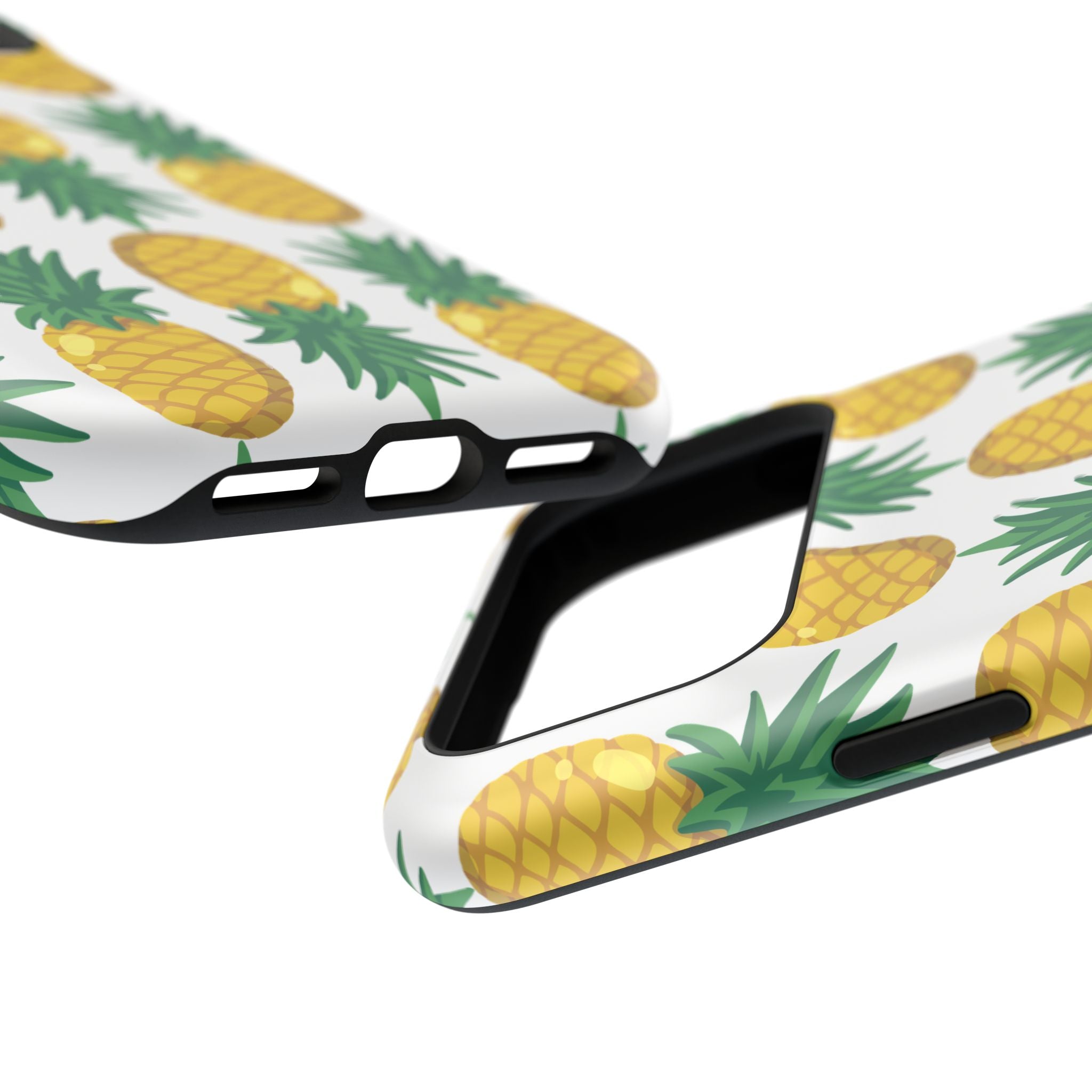 Pineapple Print Phone Case - Impact-Resistant