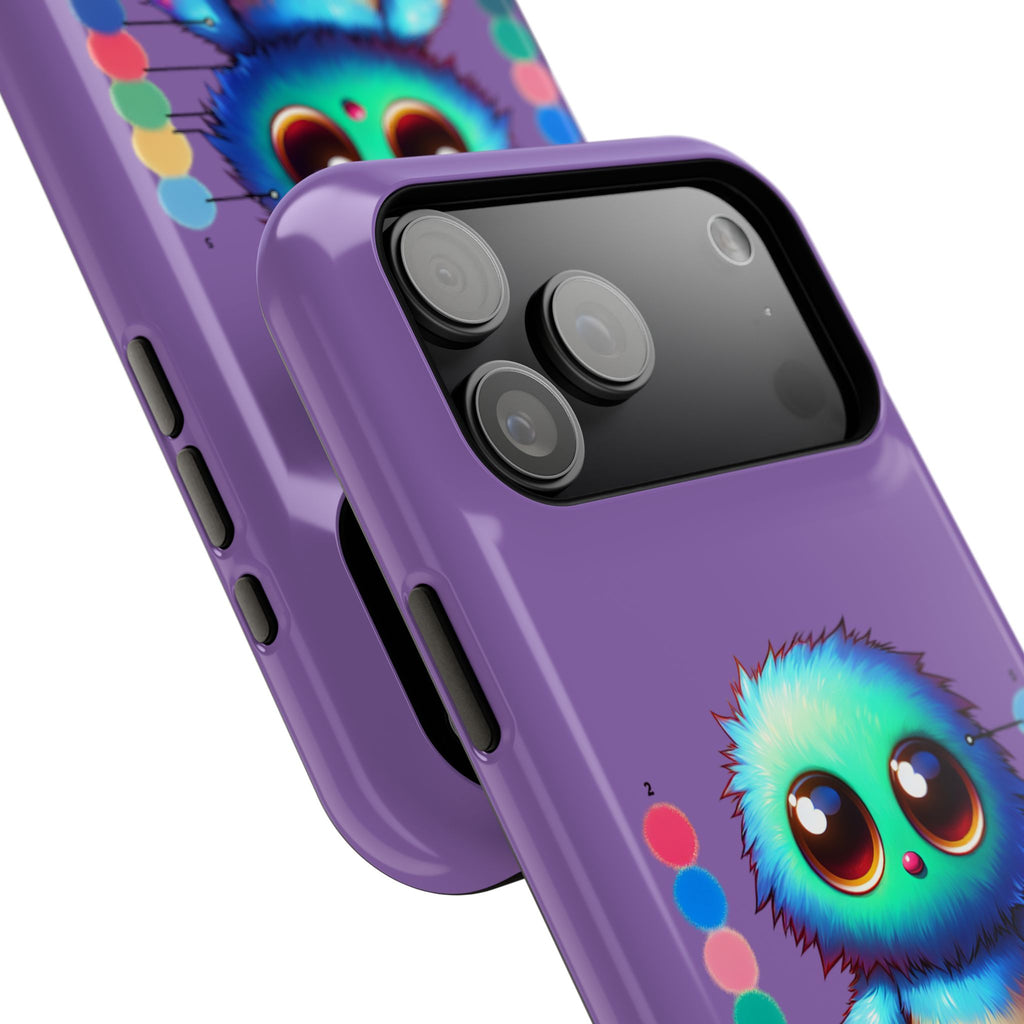 Colorful Cute Monster Impact Resistant Phone Case