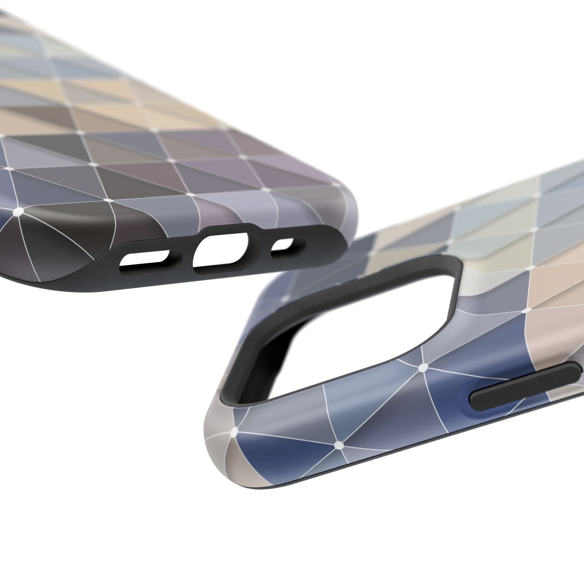 Geometric Phone Case - Stylish Impact-Resistant
