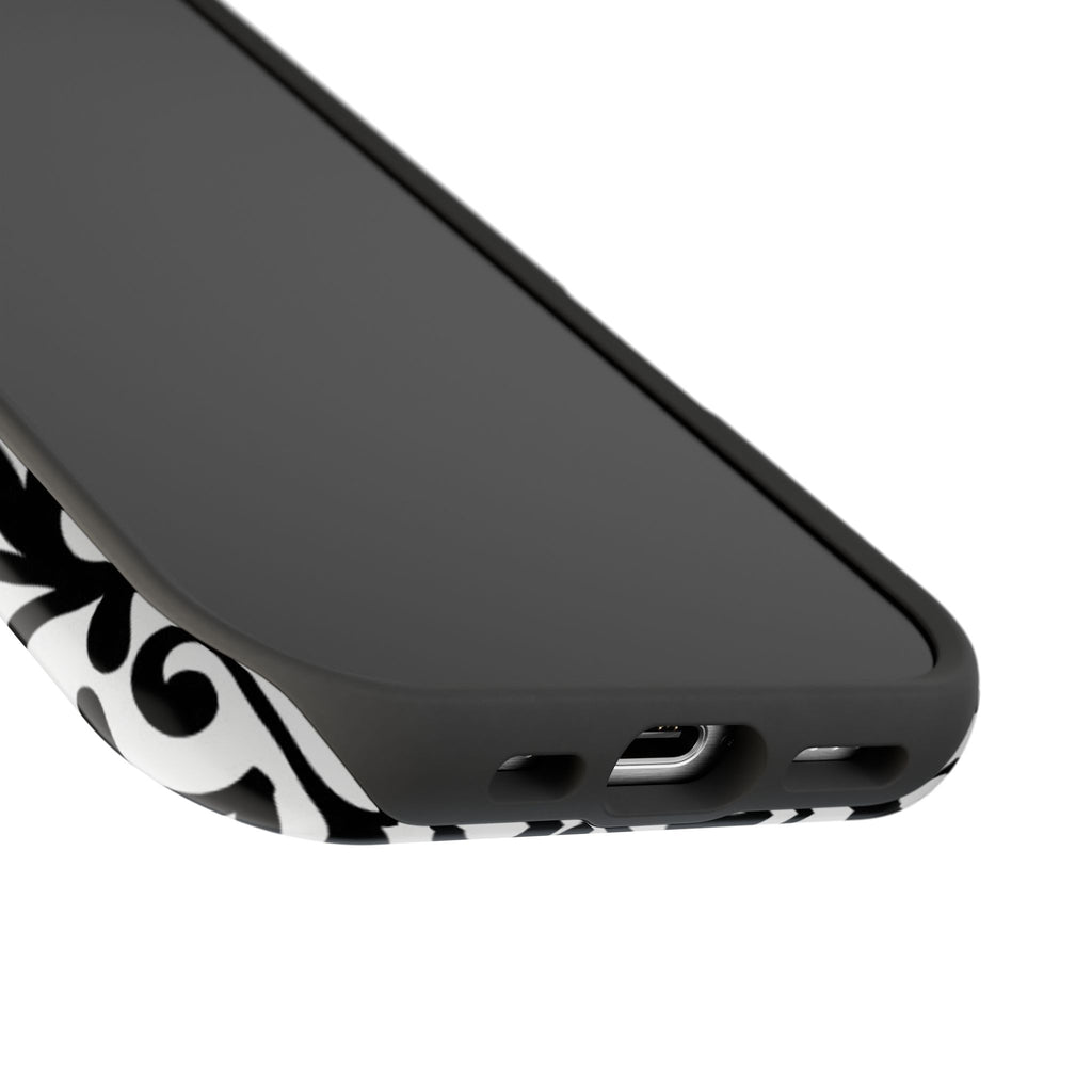 Stylish Black & White Design Phone Case