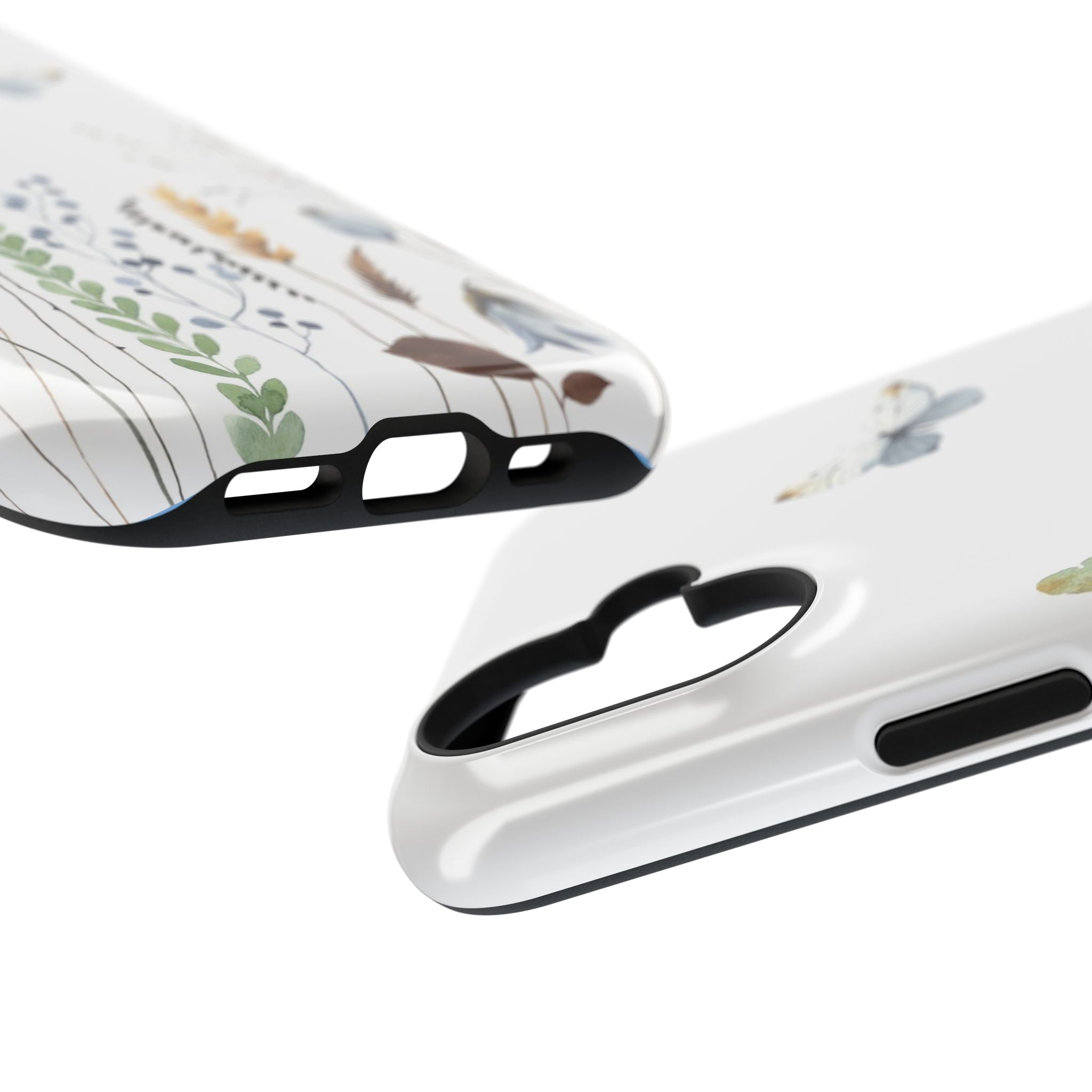Floral Impact-Resistant Phone Case