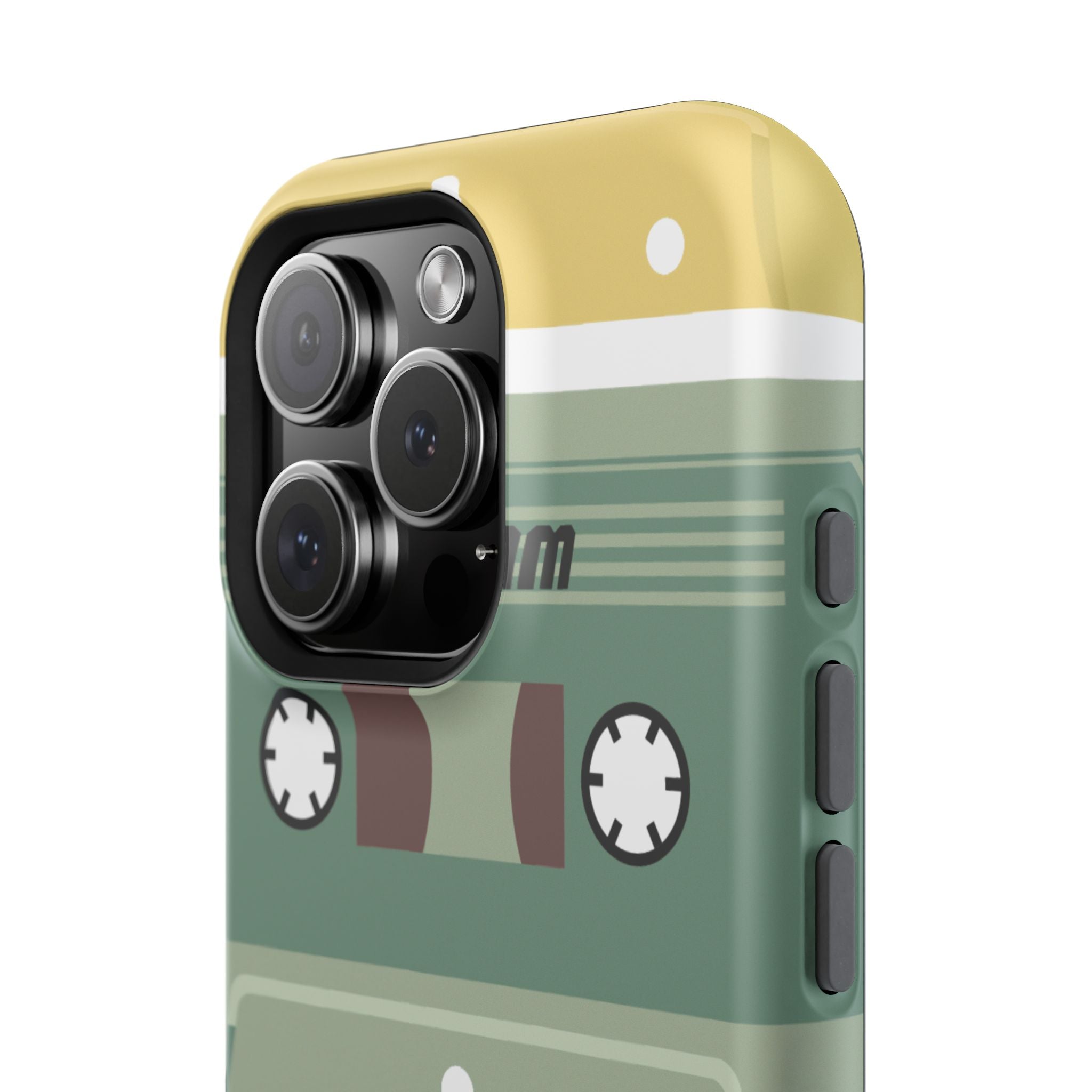 Phone Case - Retro Cassette Tape Impact Resistant