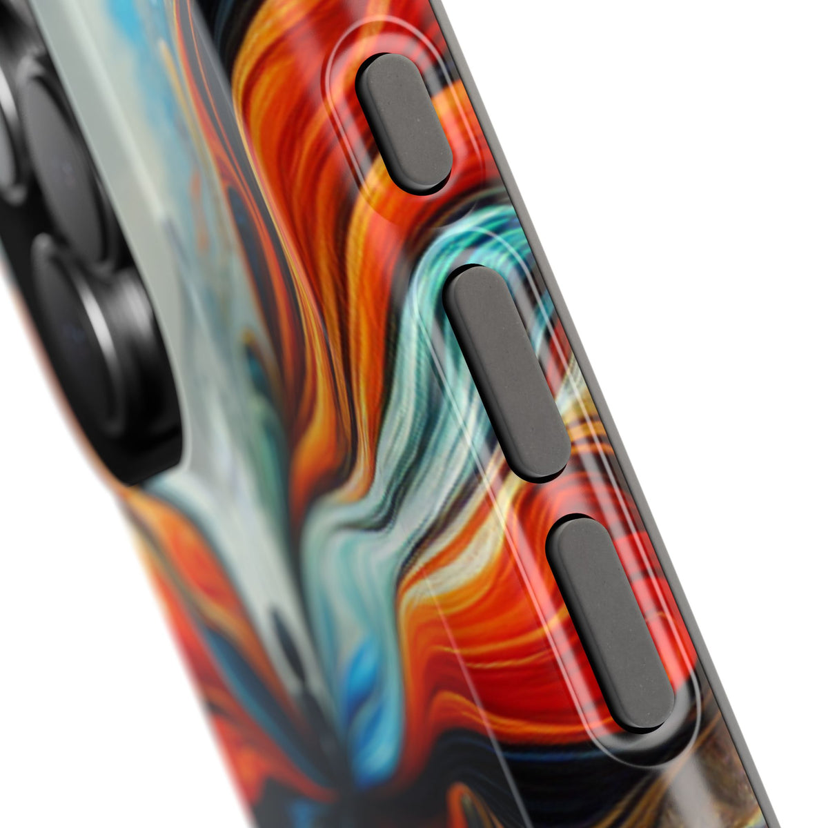 Vibrant Butterfly Impact Resistant Phone Case Unique Gift for Nature Lovers