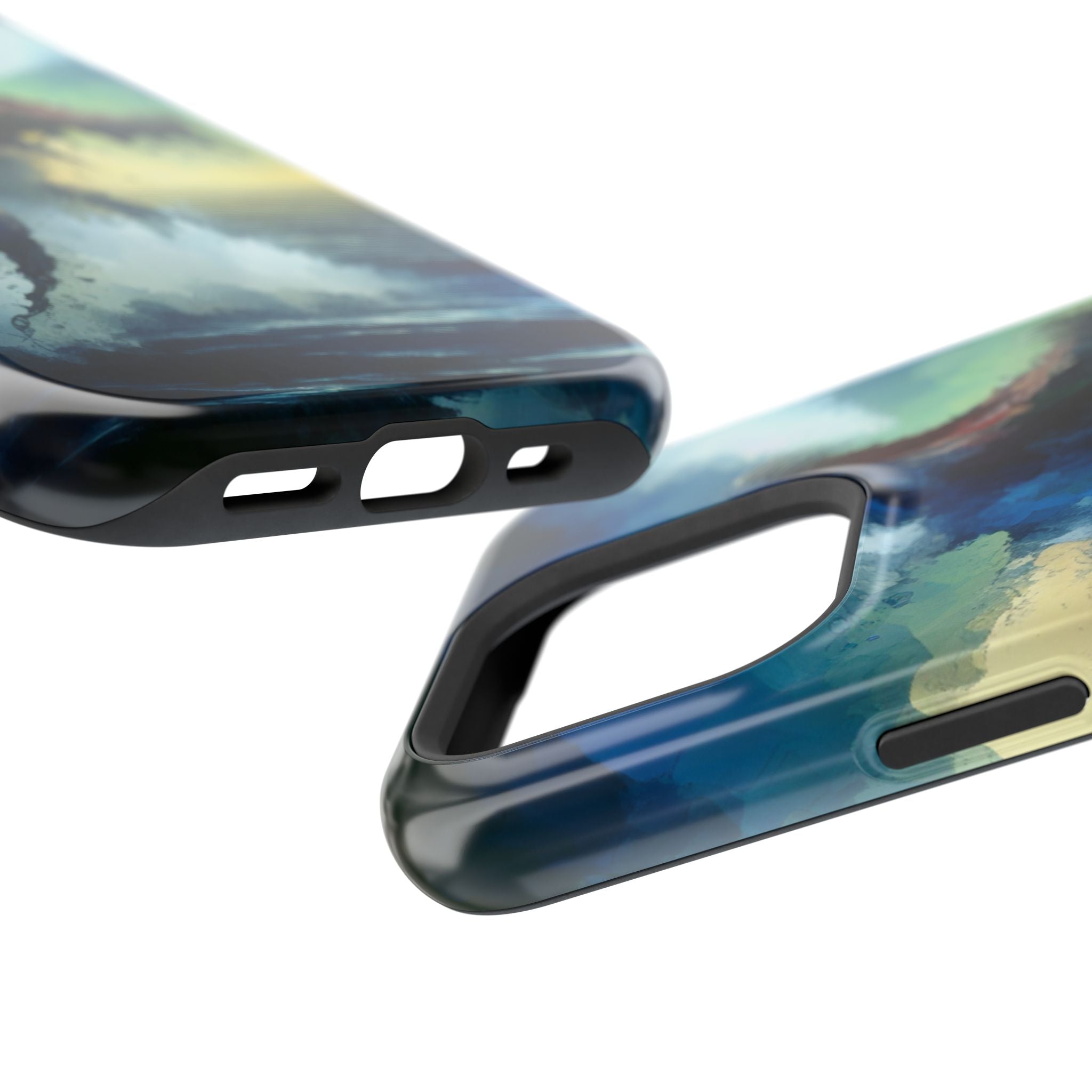 Impact Resistant Phone Tough Case - Creature Surfacing Design