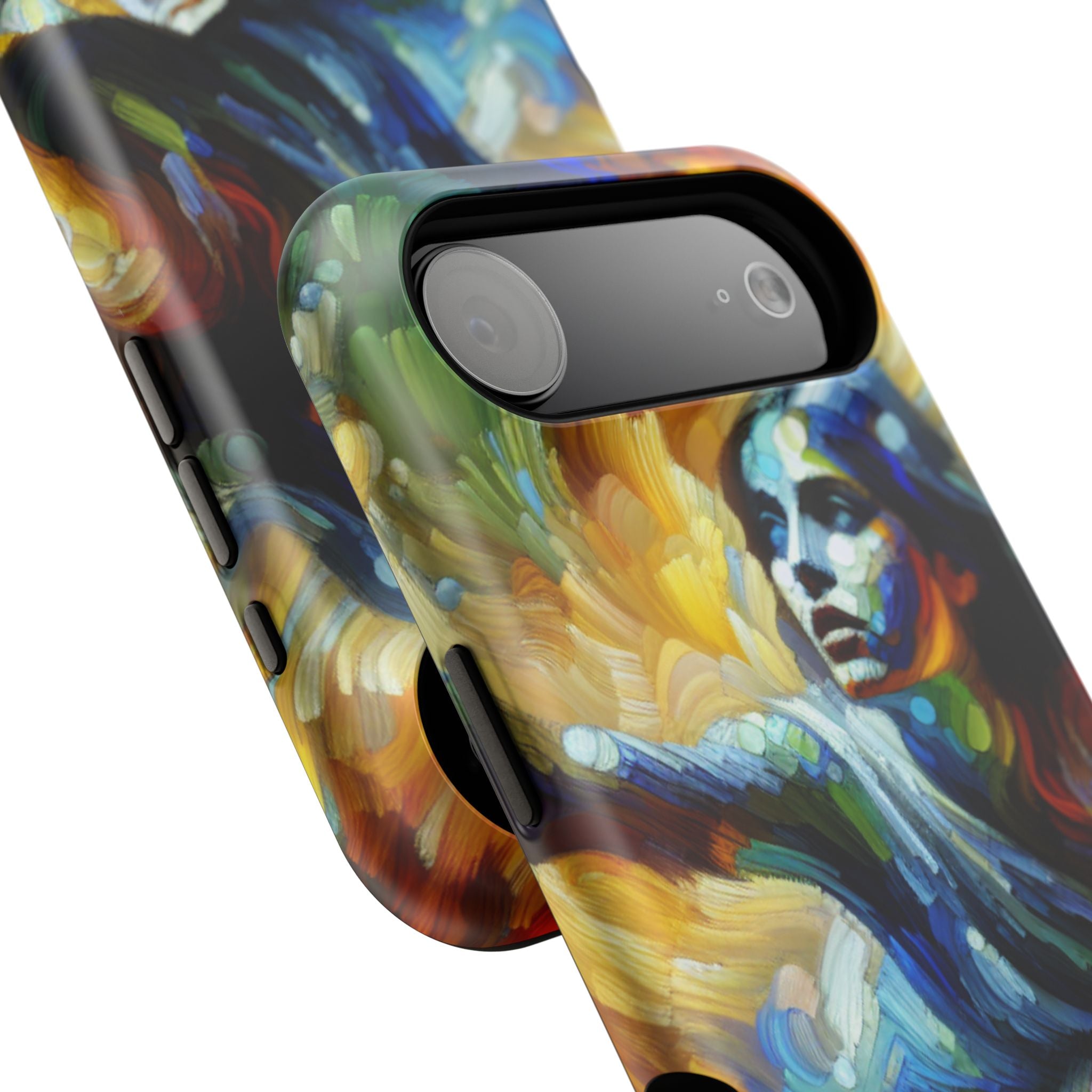 Abstract Woman Impact Resistant Phone Tough Case
