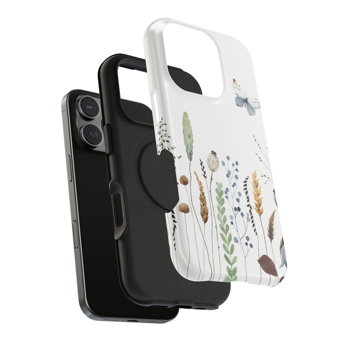 Floral Meadow Impact-Resistant Phone Case