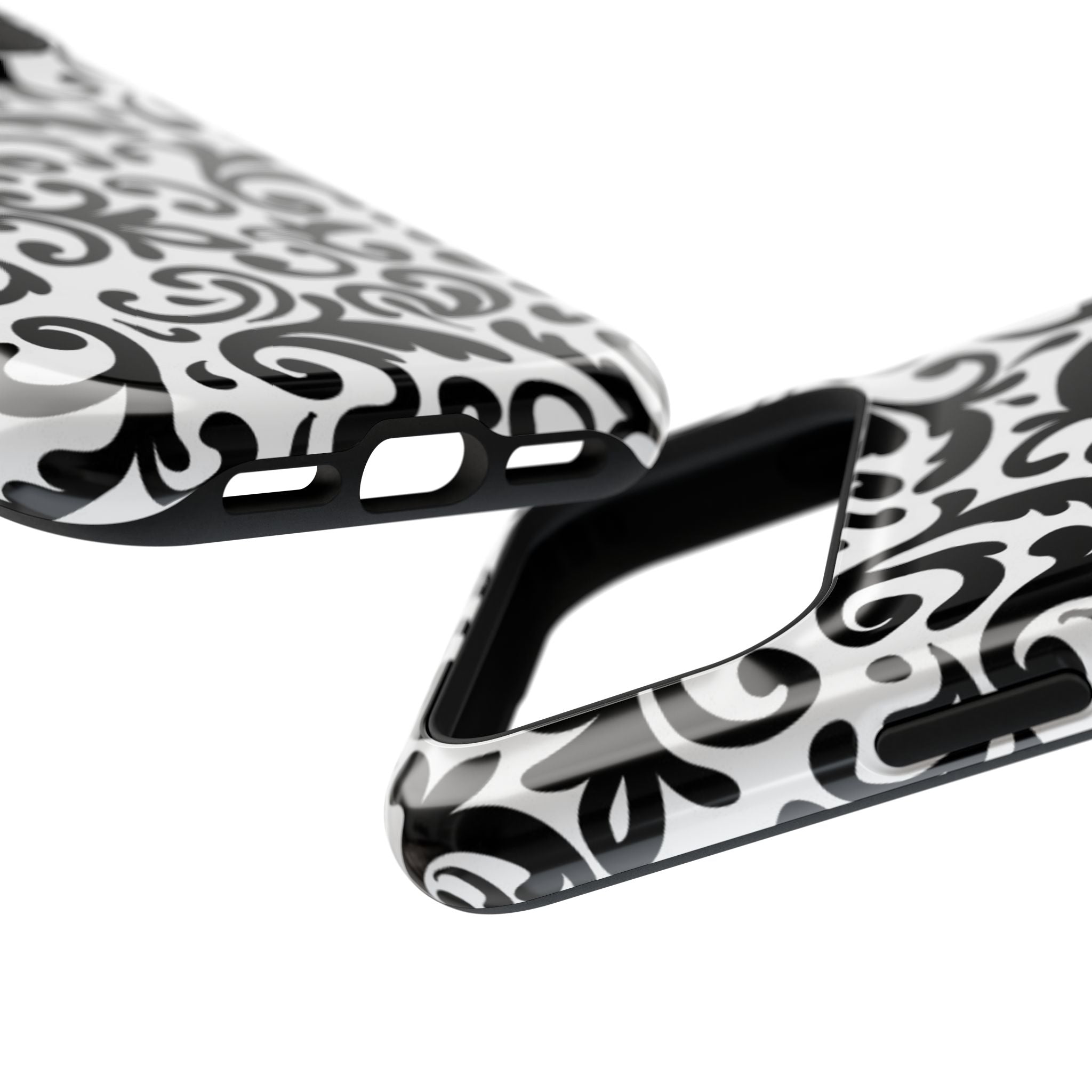 Stylish Black & White Design Phone Case