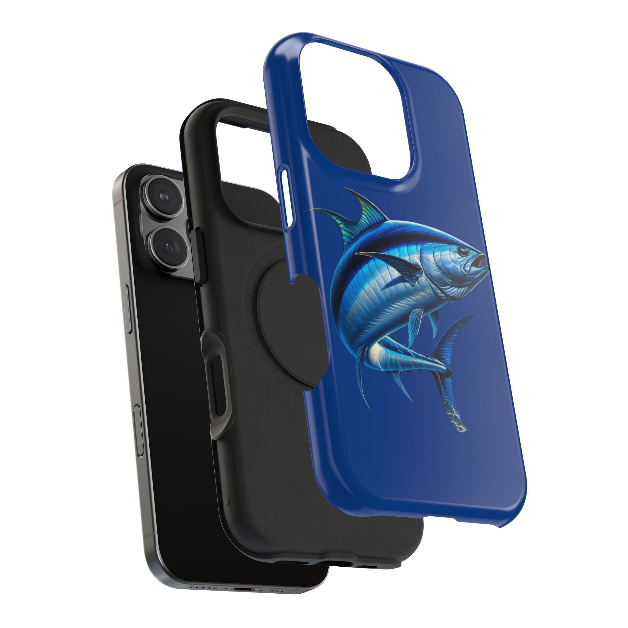 Impact Resistant Phone Case - Blue Fin