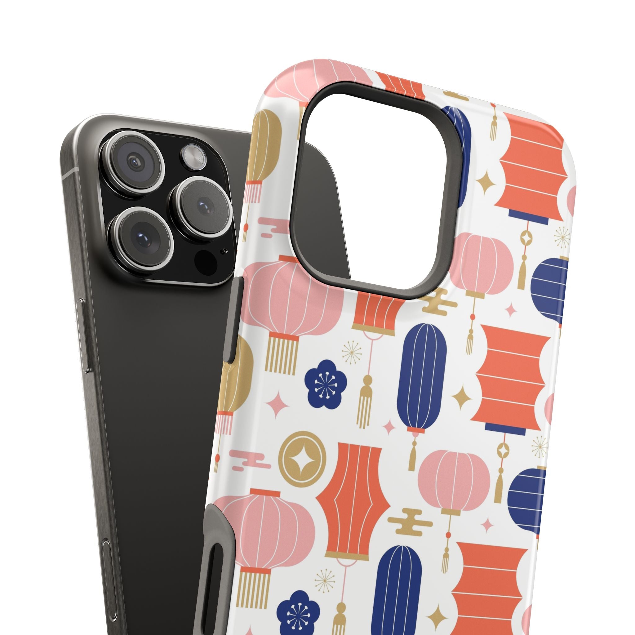 Floral Lantern Magnetic Impact Phone Case