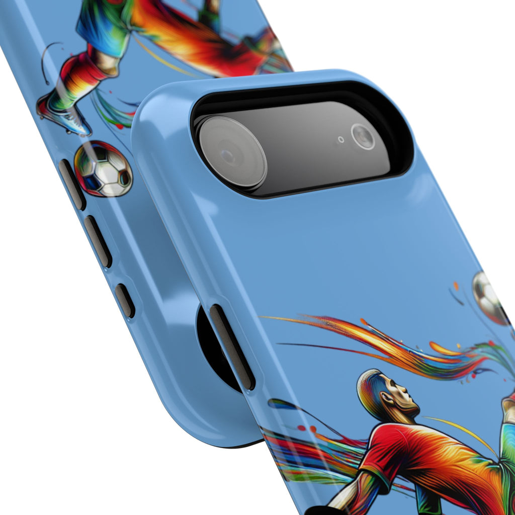 Soccer Art Impact Resistant Phone Case