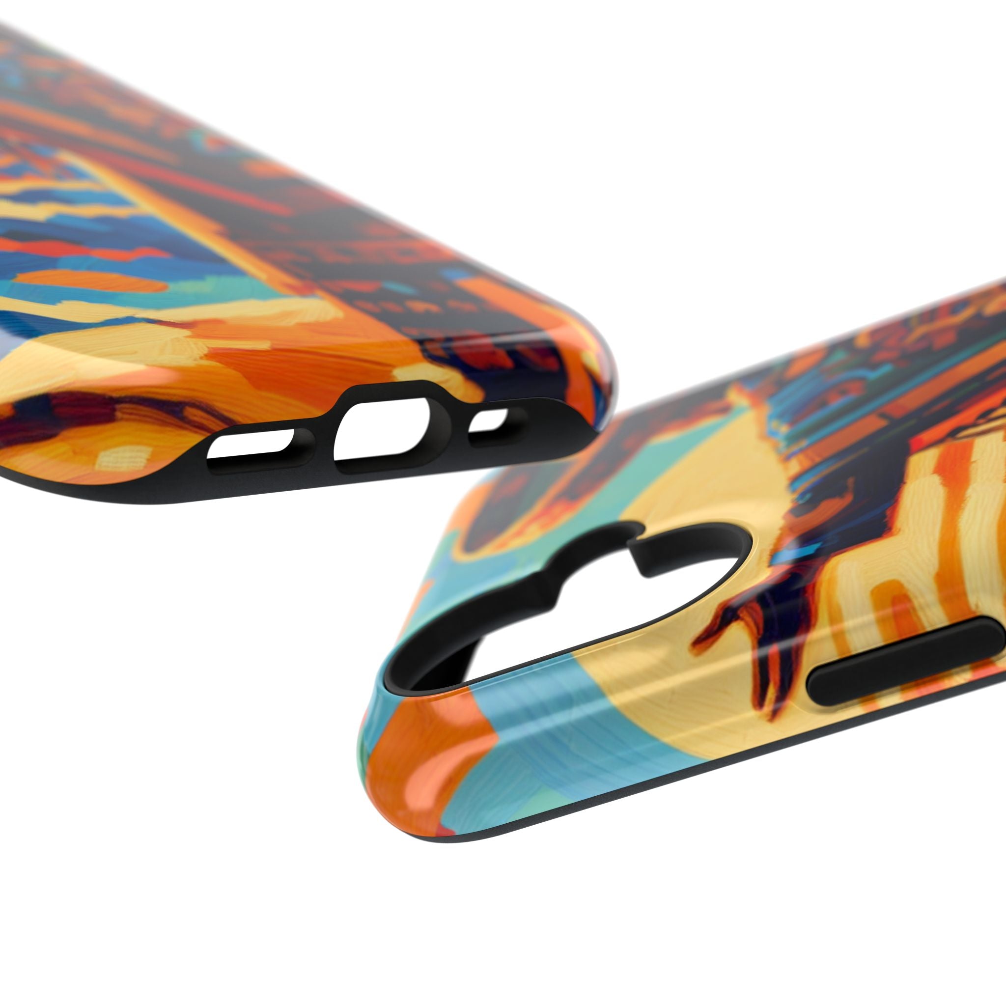 Impact Resistant Phone Case Sombrero Man Art