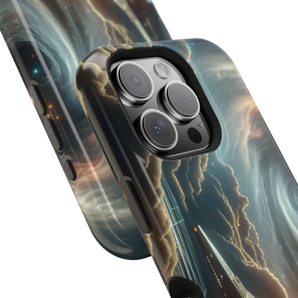Cosmic Space Ship Impact Resistant Phone Case